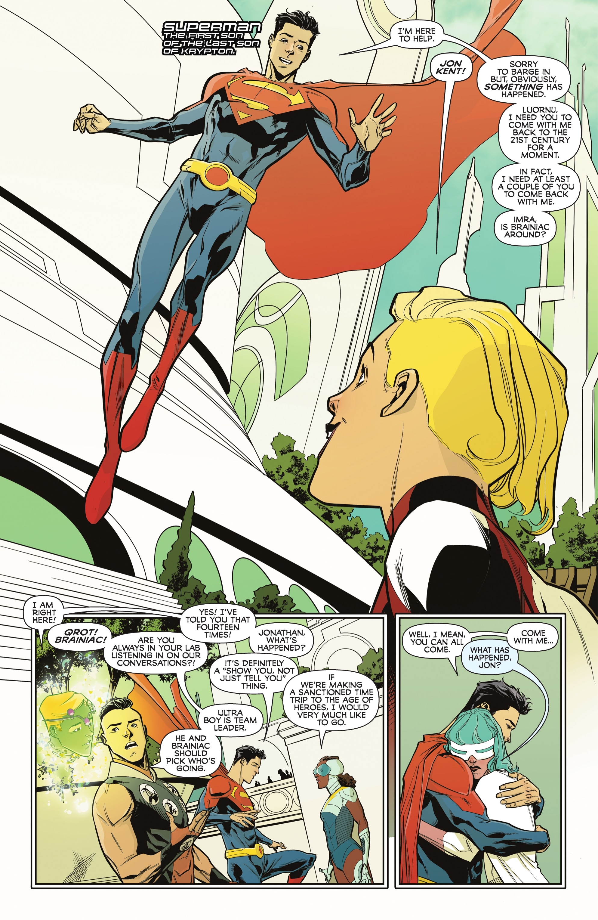 Justice League vs. The Legion of Super-Heroes (2022-): Chapter 1 - Page 13