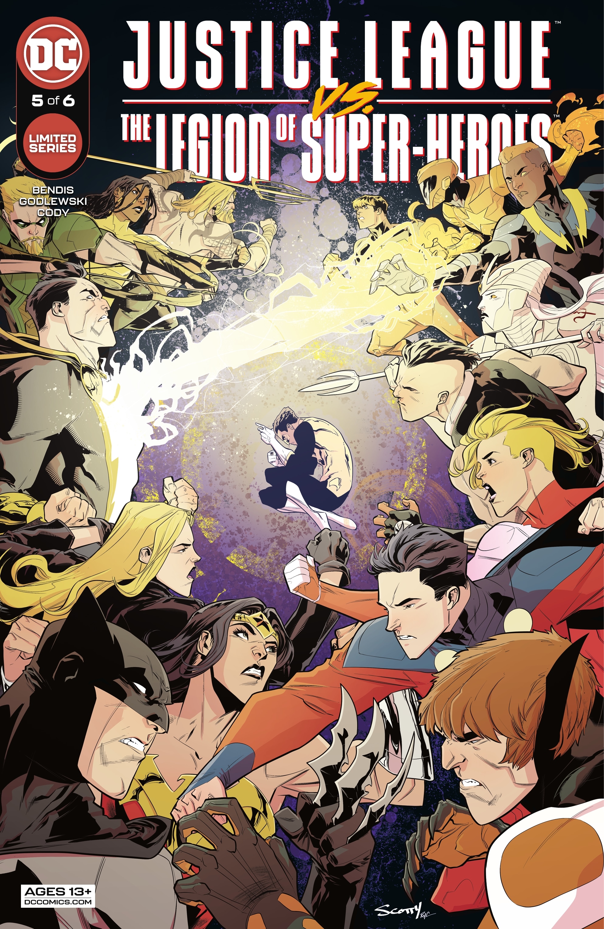 Justice League vs. The Legion of Super-Heroes (2022-): Chapter 5 - Page 1