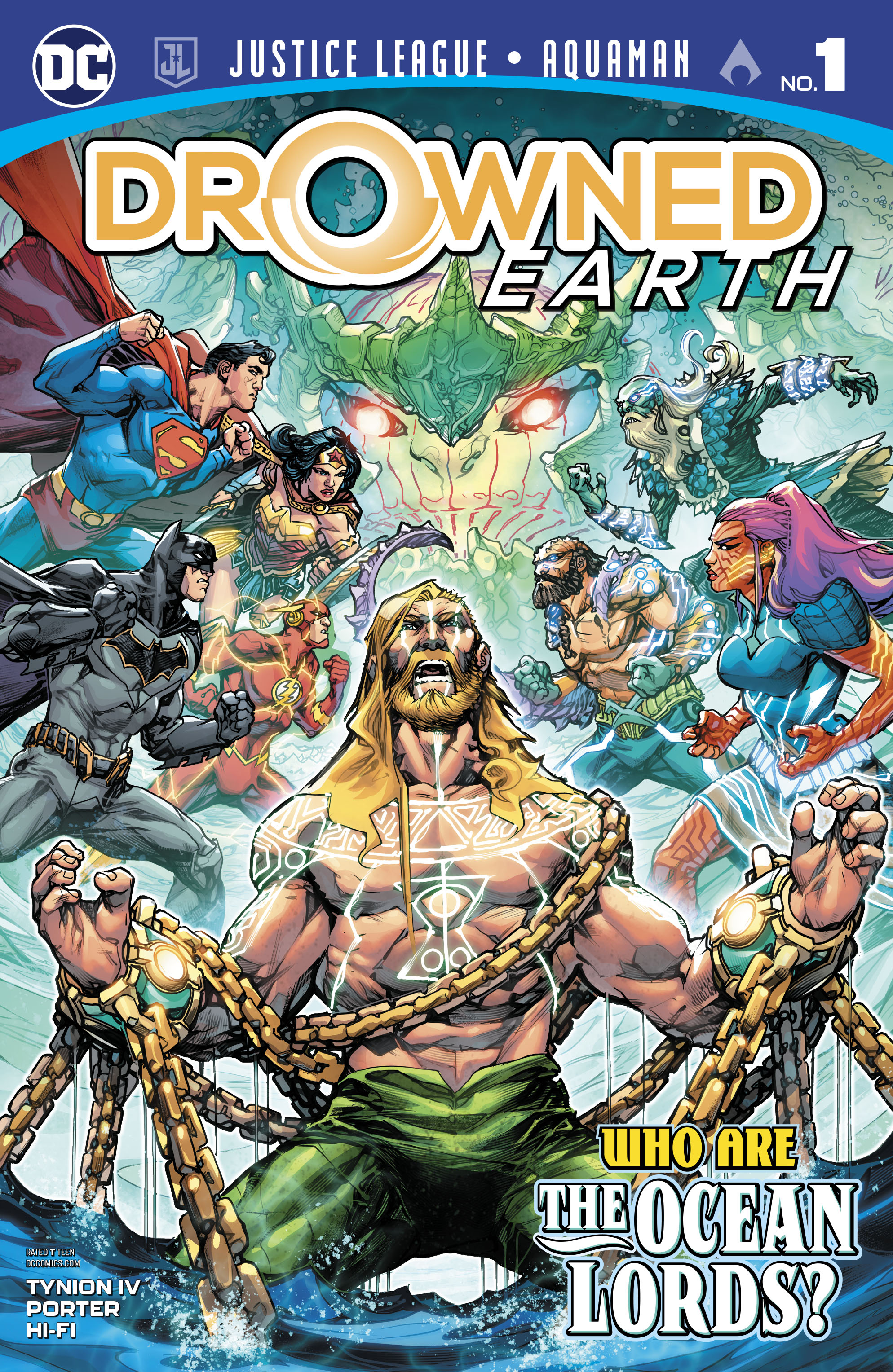 Justice League/Aquaman: Drowned Earth Special (2018): Chapter 1 - Page 1