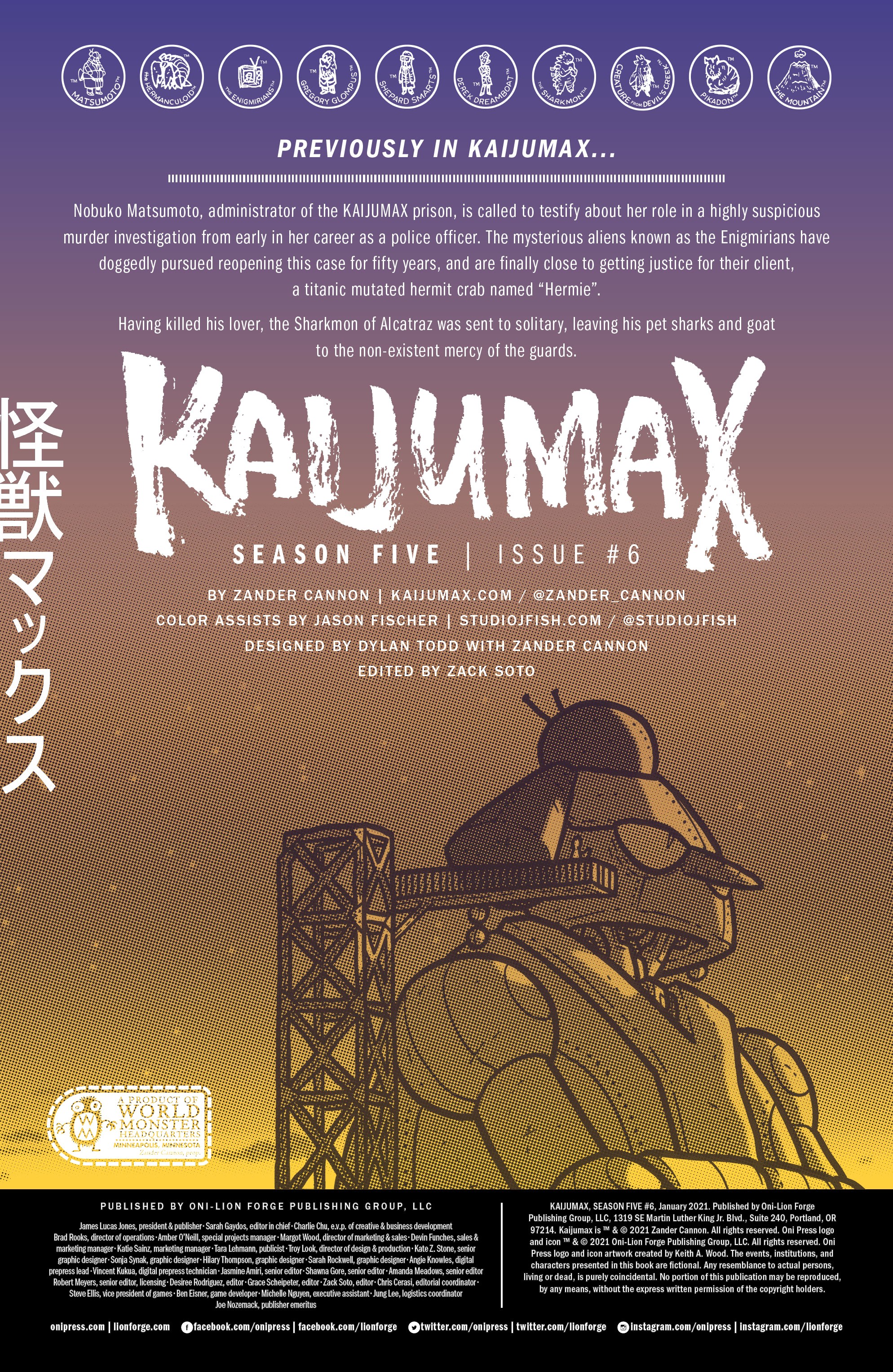 Kaijumax Season Five (2019-): Chapter 6 - Page 2