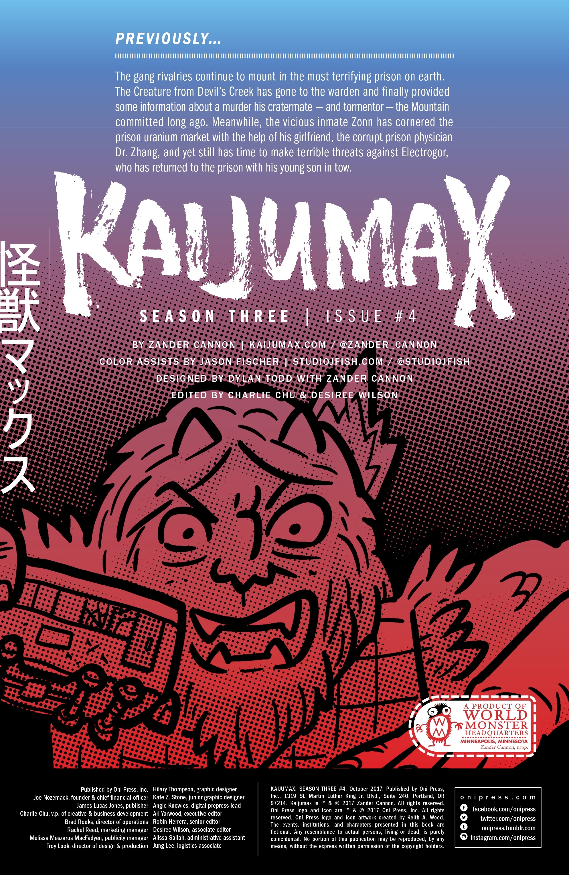 Kaijumax: Season Three (2017): Chapter 4 - Page 2