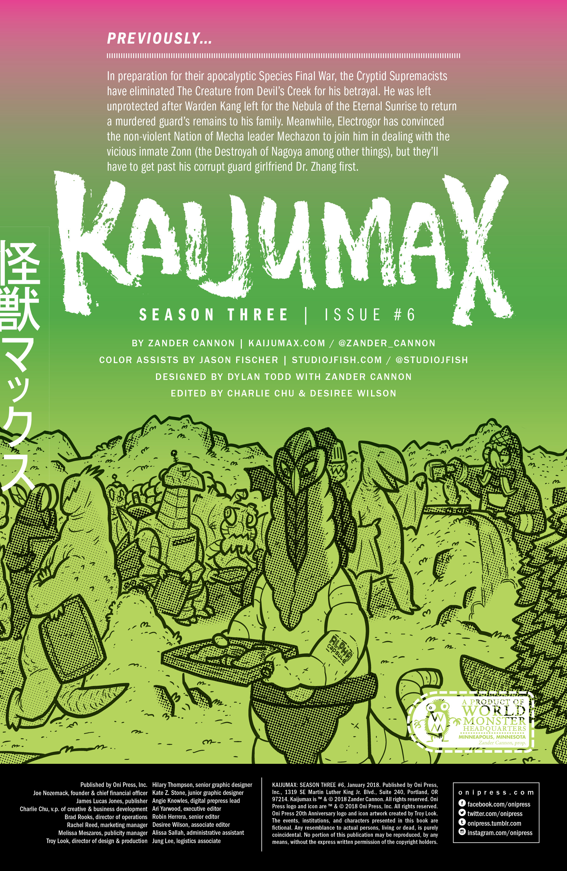 Kaijumax: Season Three (2017): Chapter 6 - Page 2