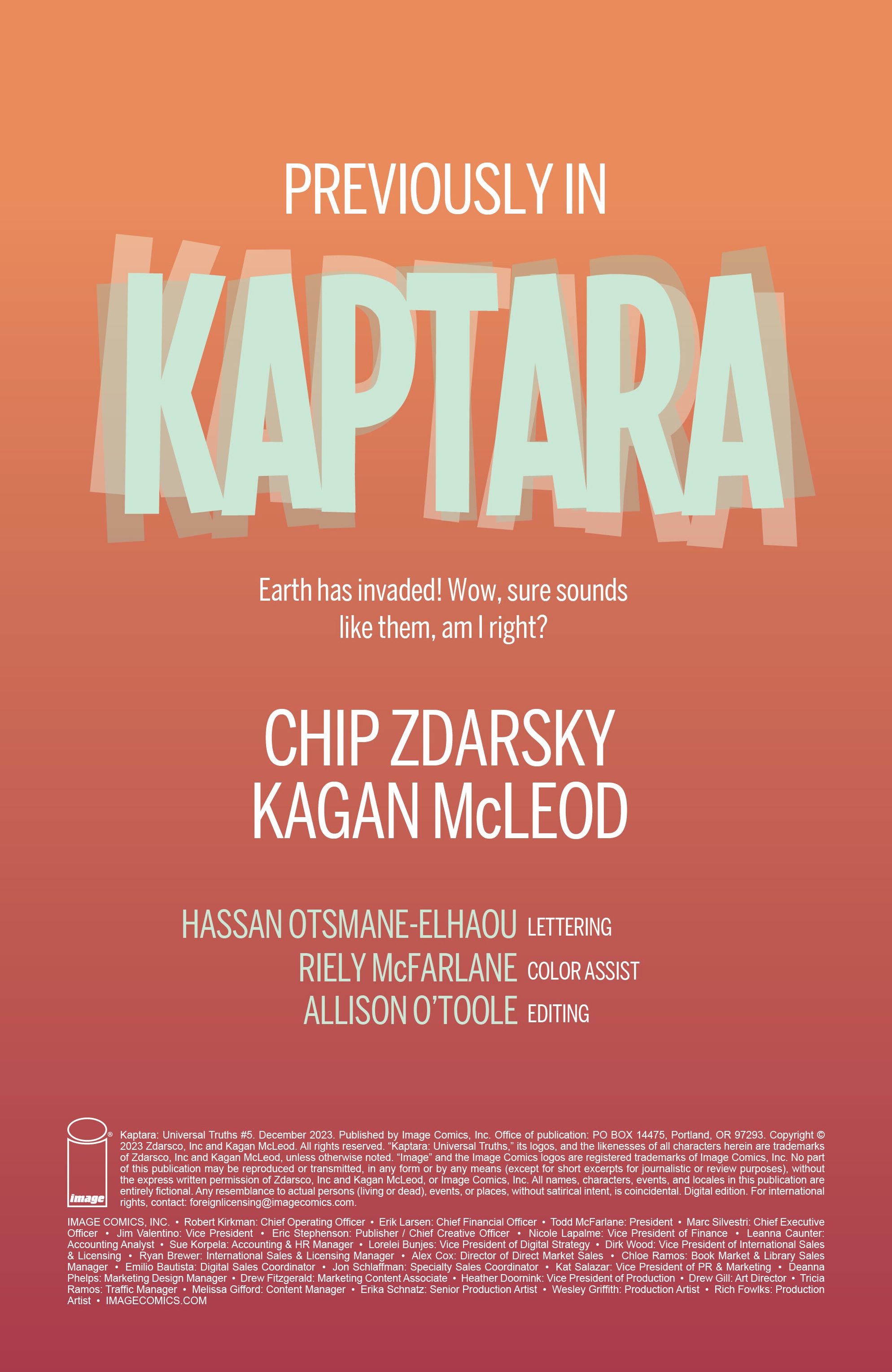 Kaptara: Universal Truths (2023-): Chapter 5 - Page 2