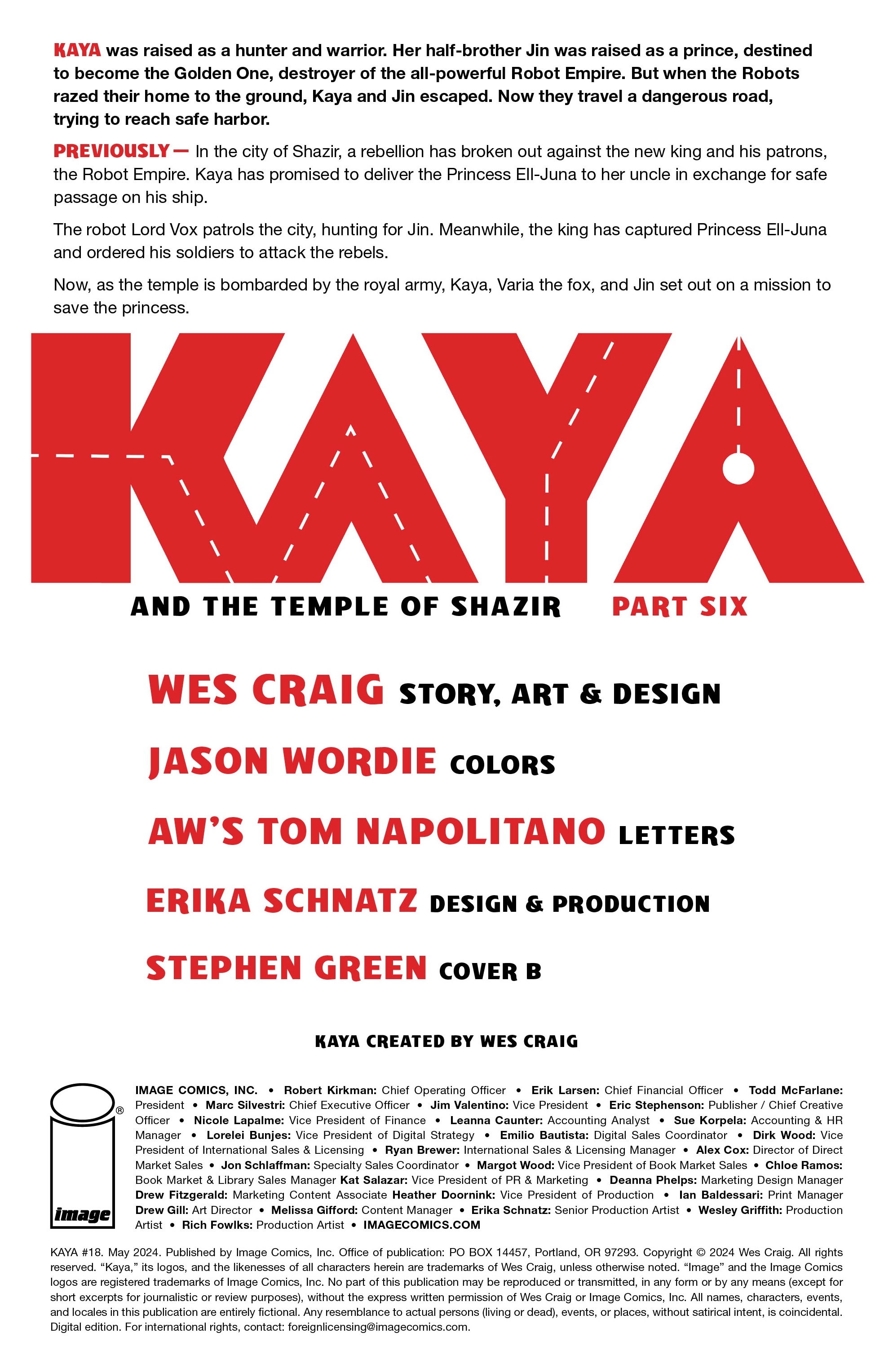 Kaya (2022-): Chapter 18 - Page 2