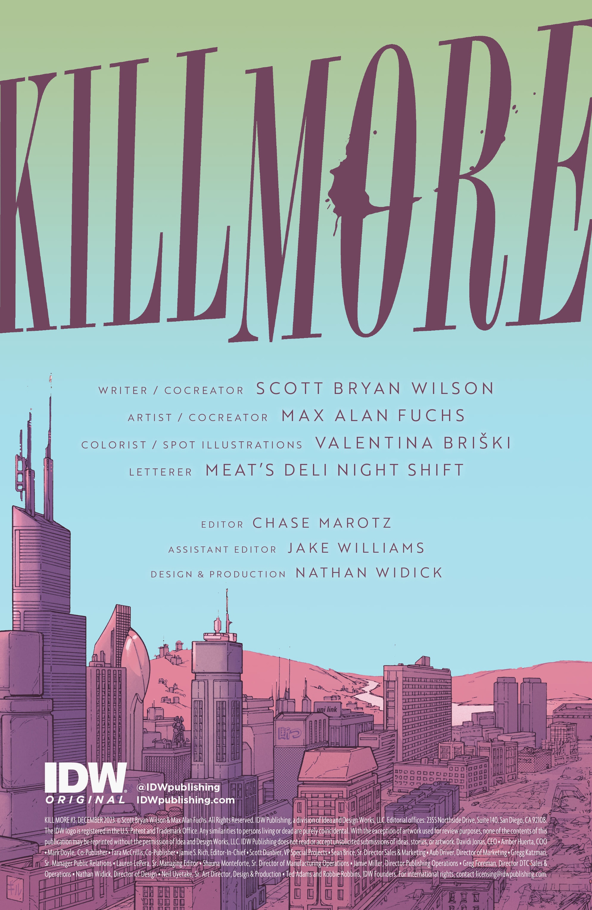 Kill More (2023-): Chapter 3 - Page 2