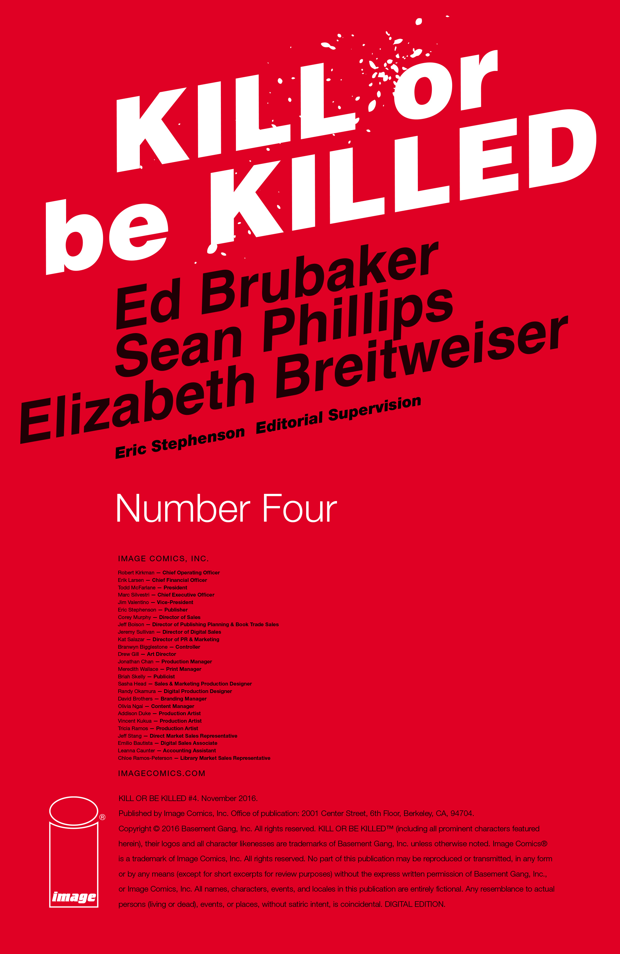 Kill Or Be Killed (2016-): Chapter 4 - Page 2