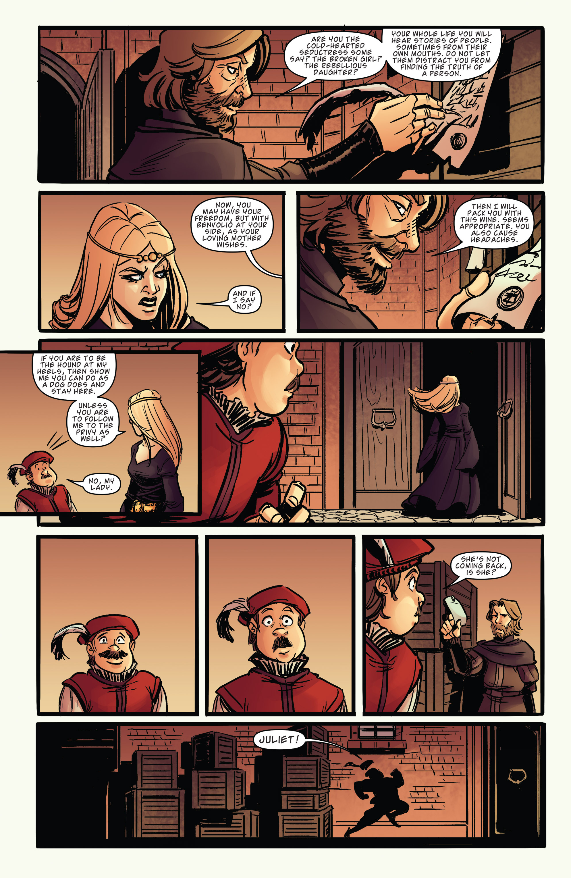 Kill Shakespeare - Past is Prologue: Juliet (2017): Chapter 1 - Page 9