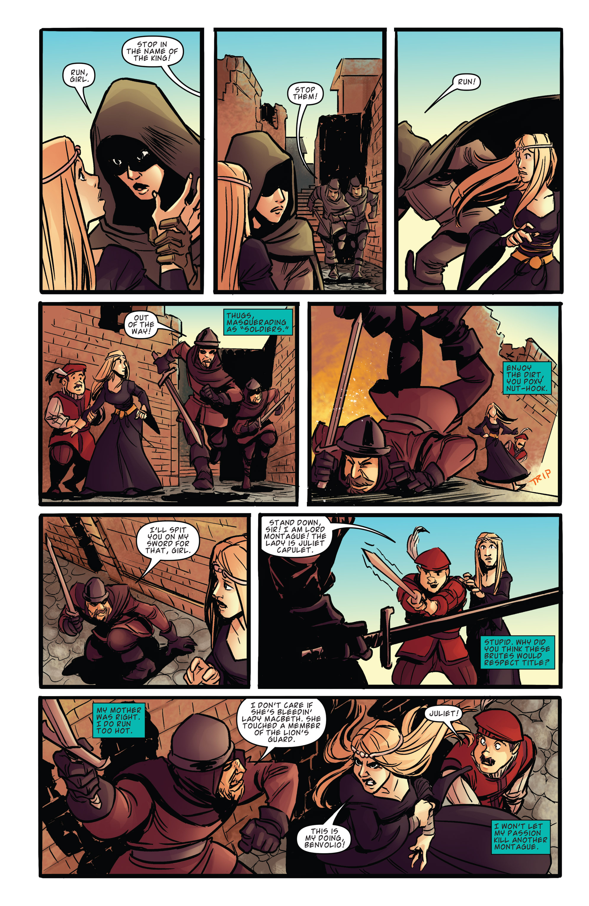 Kill Shakespeare - Past is Prologue: Juliet (2017): Chapter 1 - Page 13