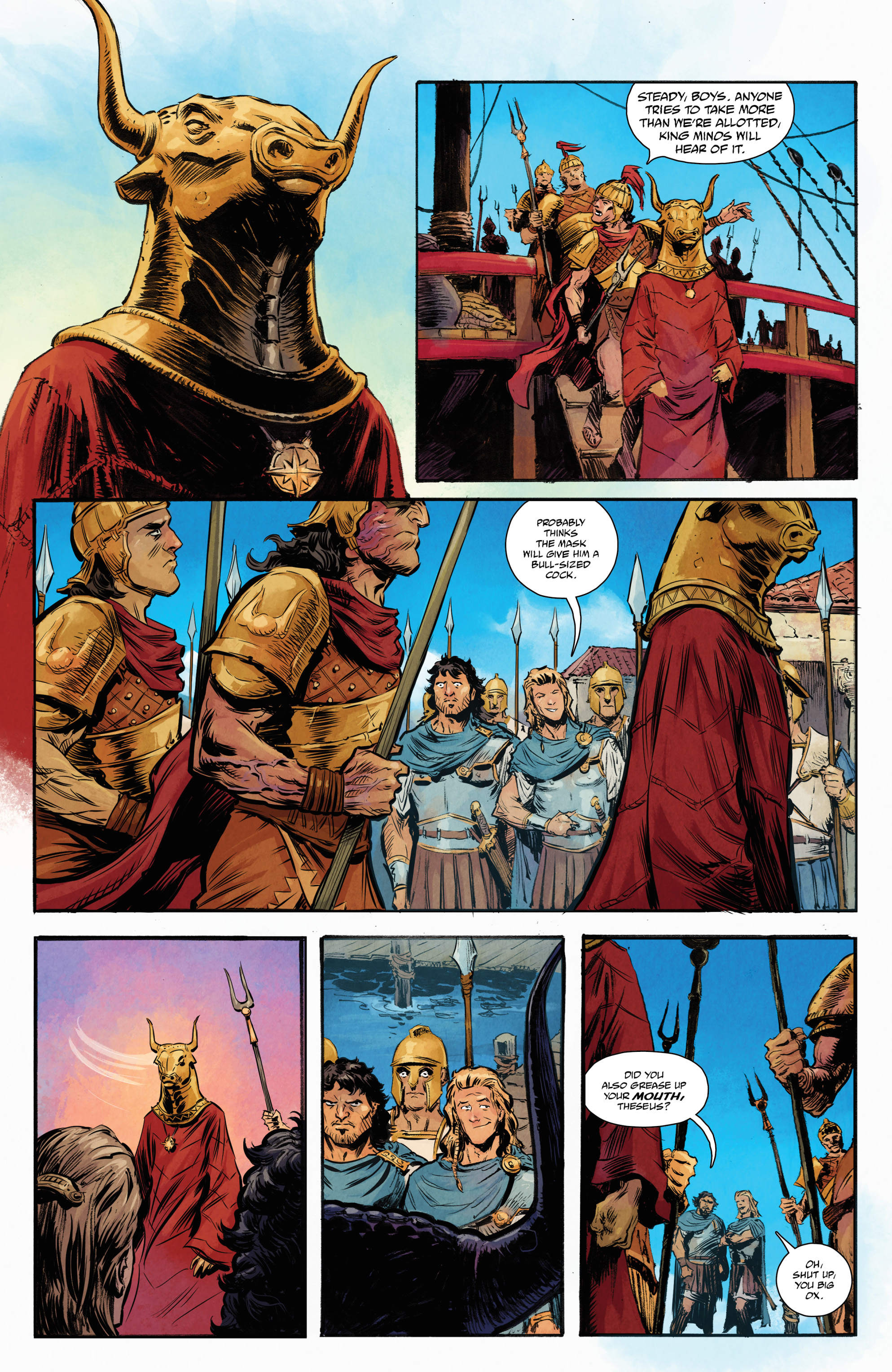 Kill The Minotaur (2017): Chapter 1 - Page 9