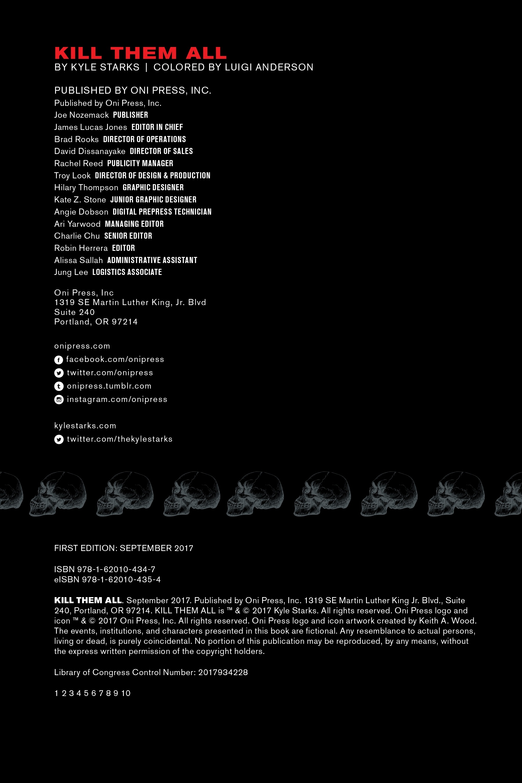 Kill Them All (2017): Chapter 1 - Page 4