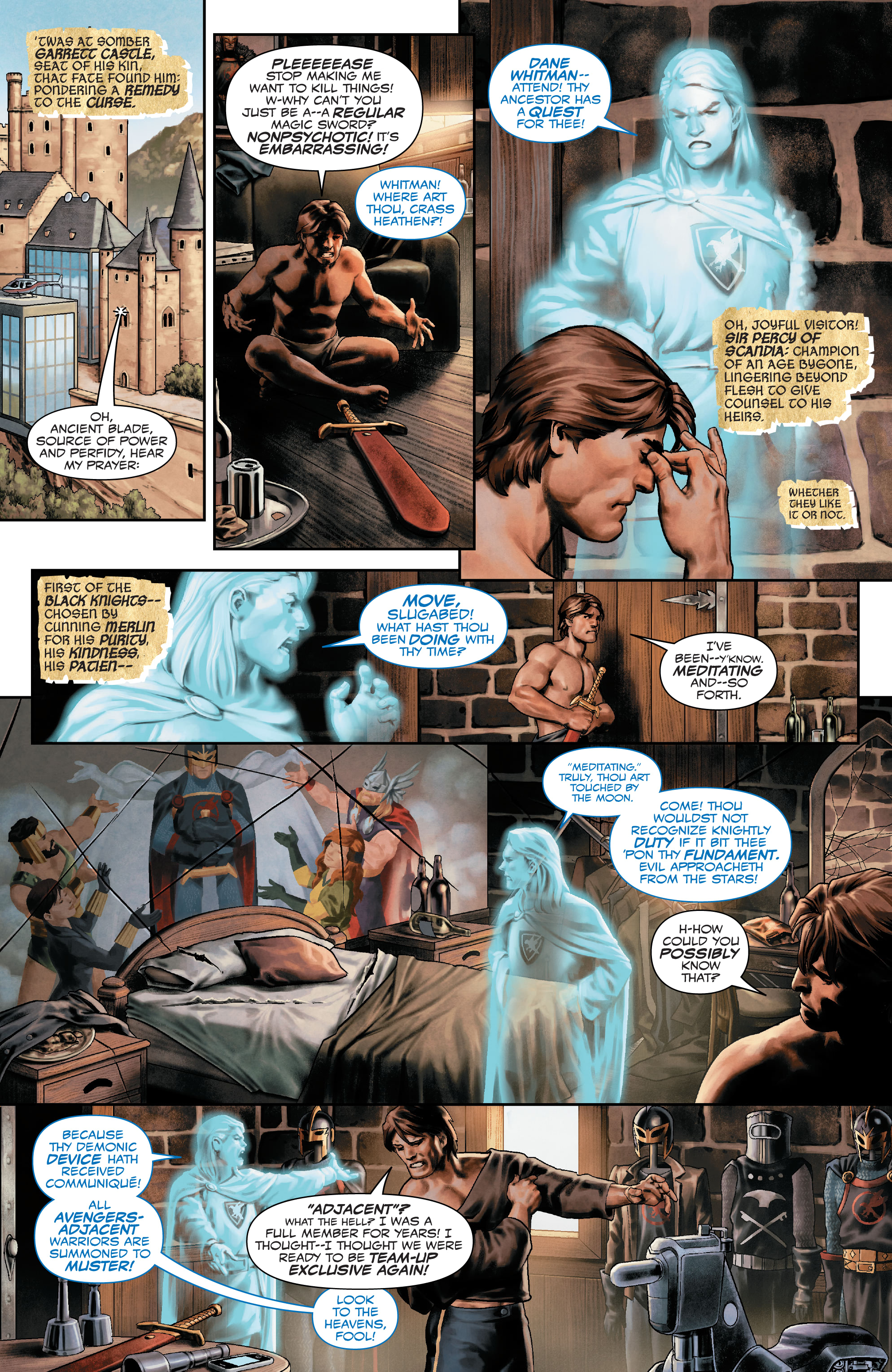 King In Black: Black Knight (2021): Chapter 1 - Page 5