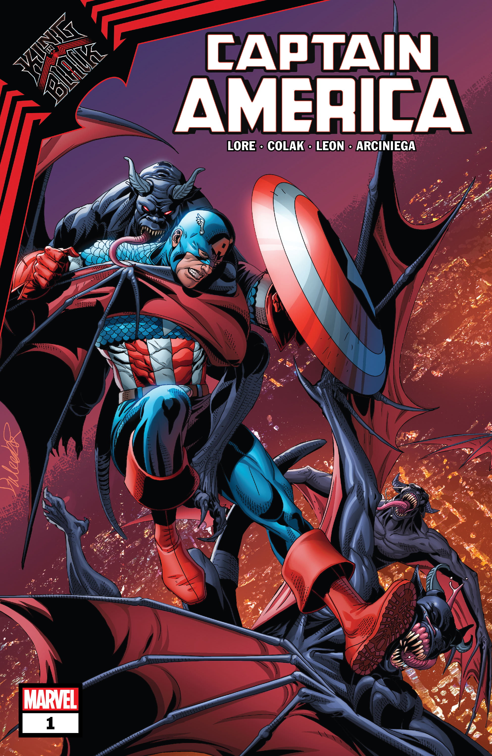 King In Black: Captain America (2021): Chapter 1 - Page 1