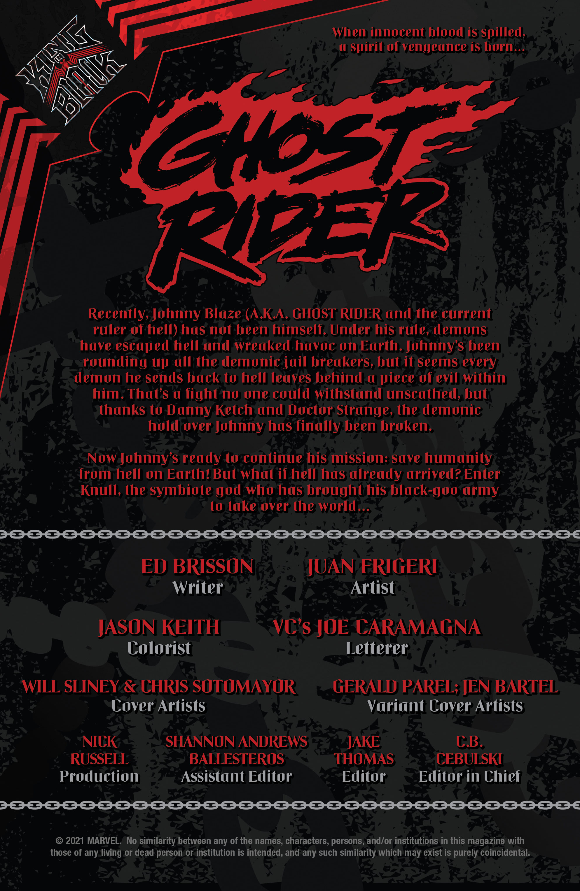 King In Black: Ghost Rider (2021): Chapter 1 - Page 2