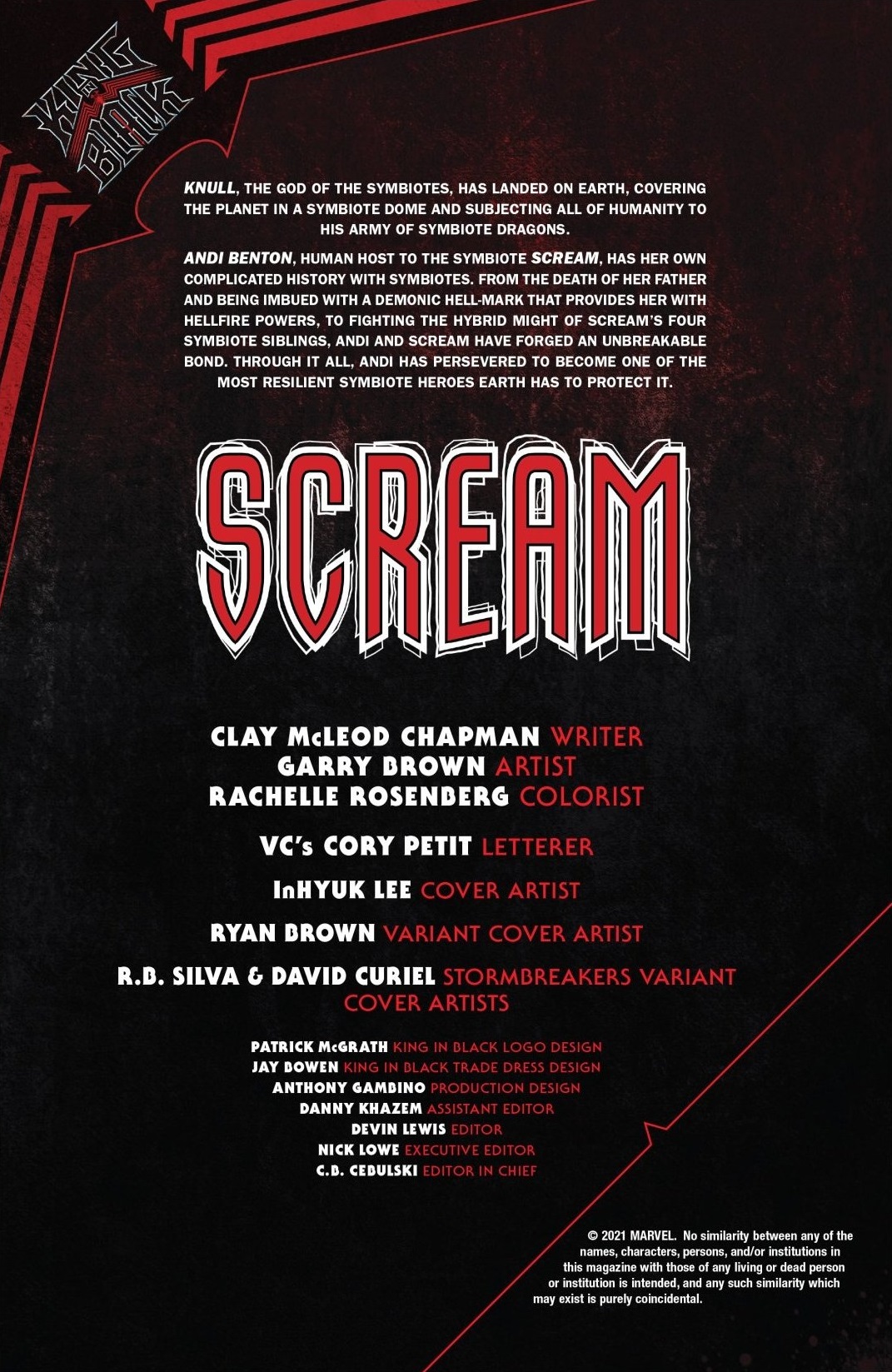 King In Black: Scream (2021): Chapter 1 - Page 5