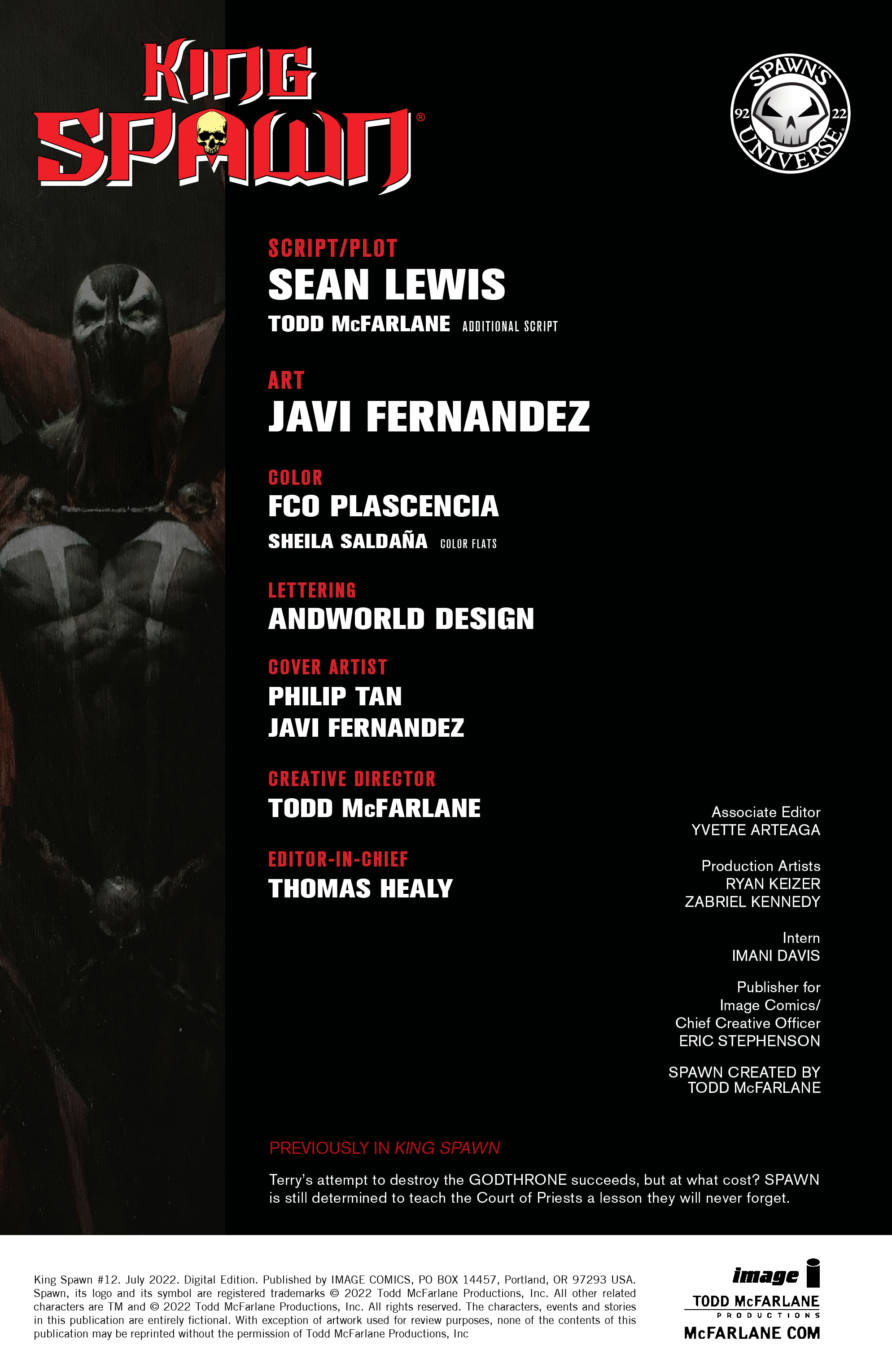 King Spawn (2021-): Chapter 12 - Page 3