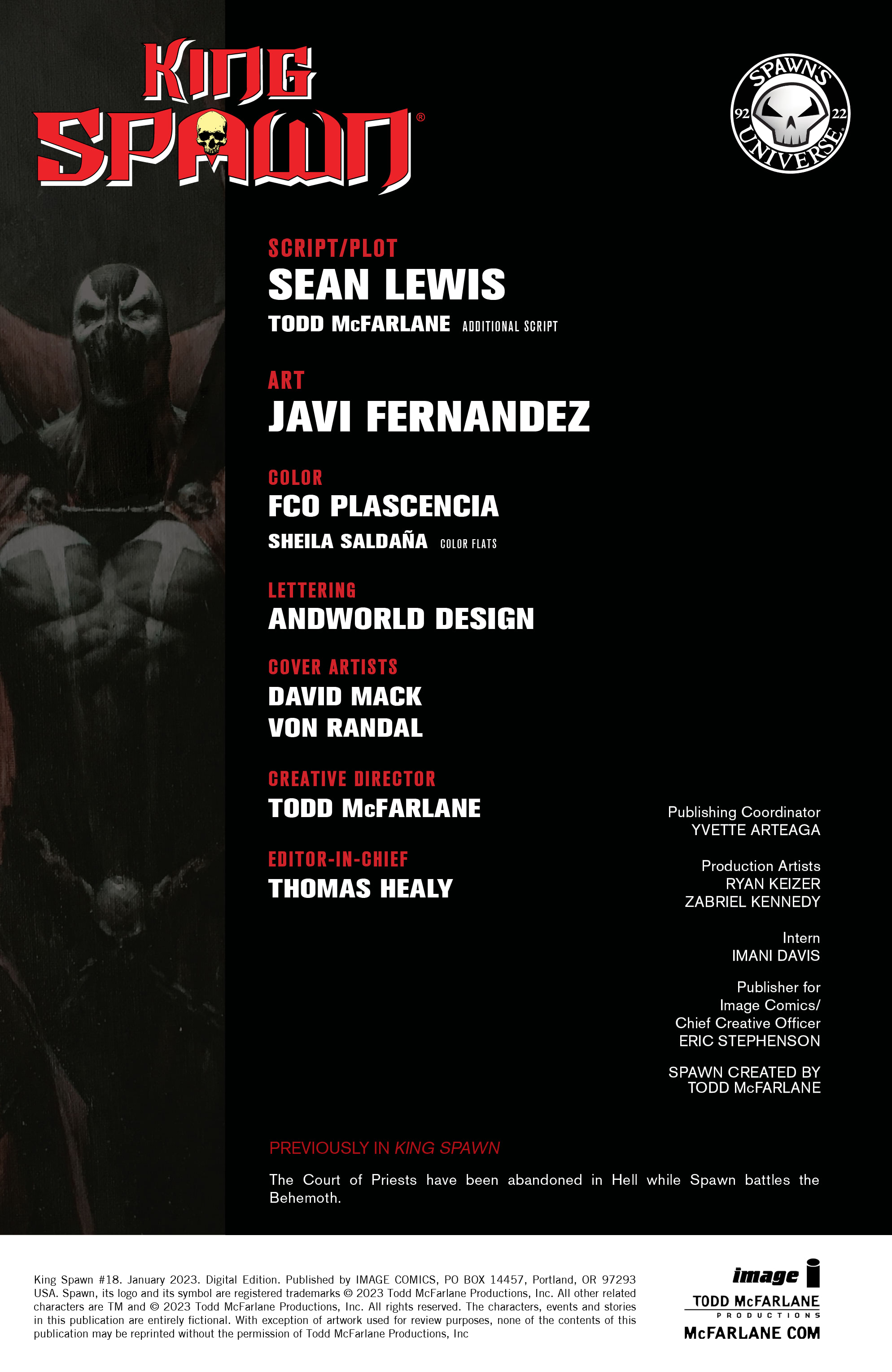 King Spawn (2021-): Chapter 18 - Page 3