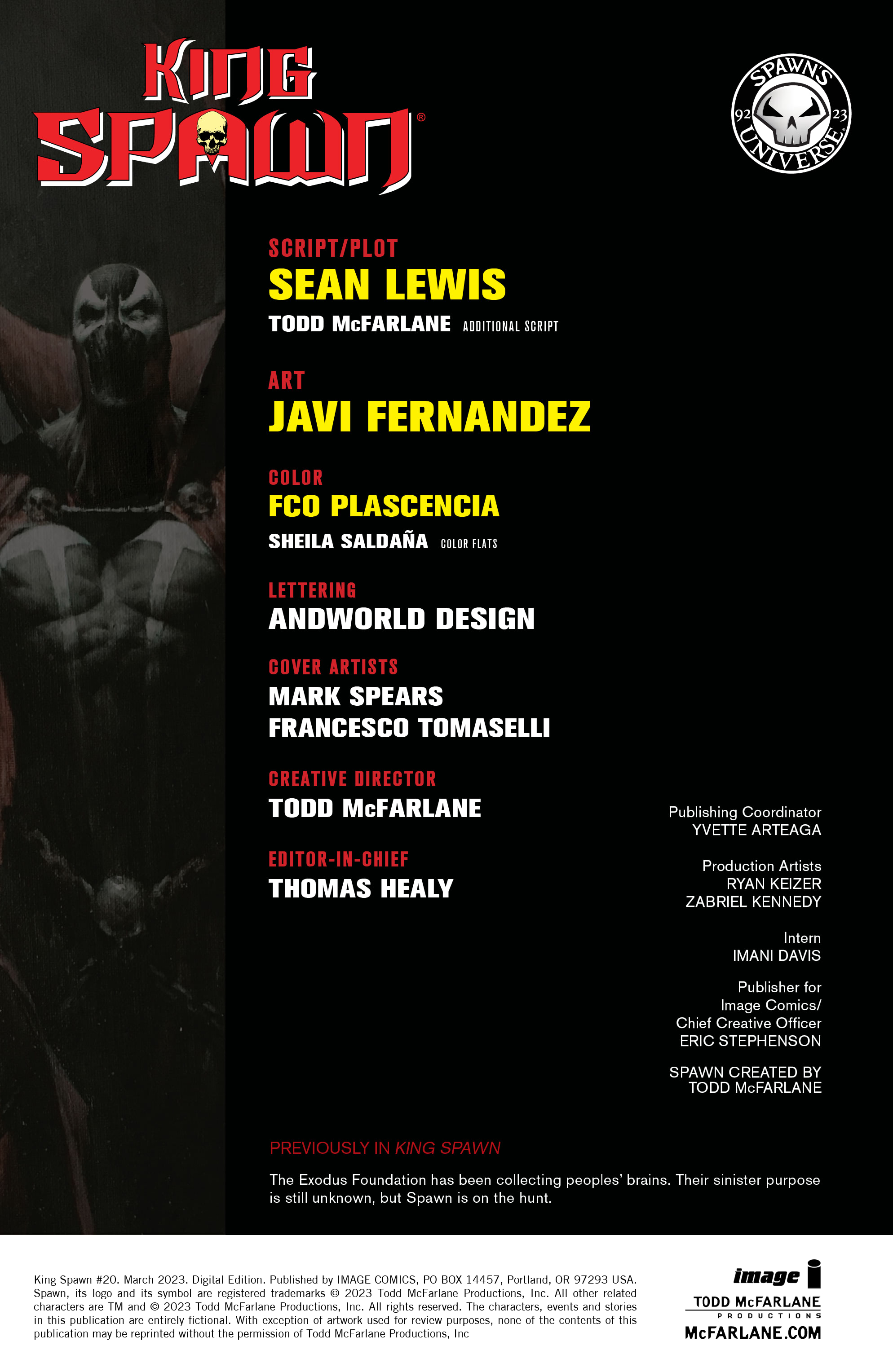 King Spawn (2021-): Chapter 20 - Page 3