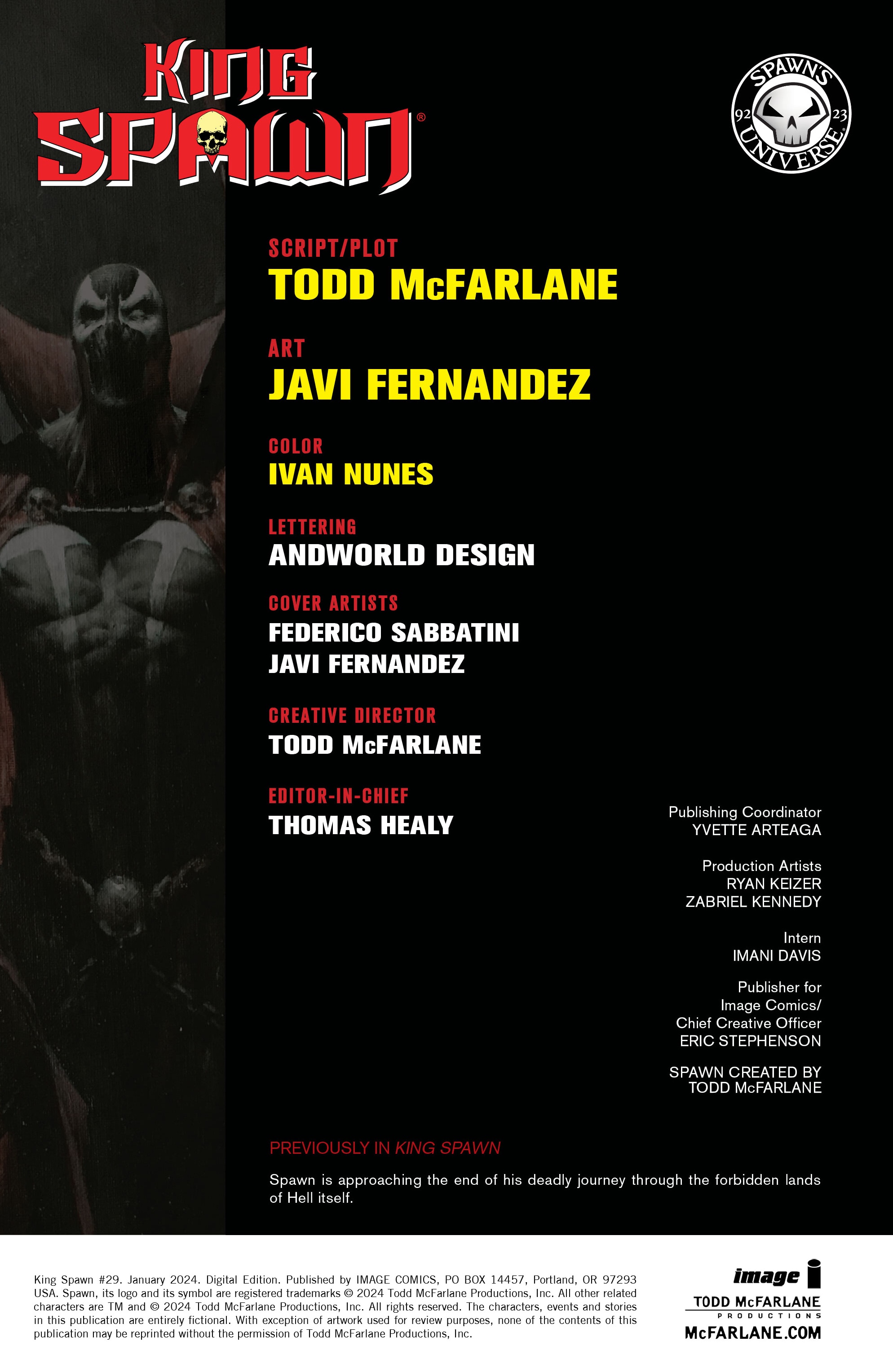 King Spawn (2021-): Chapter 29 - Page 3