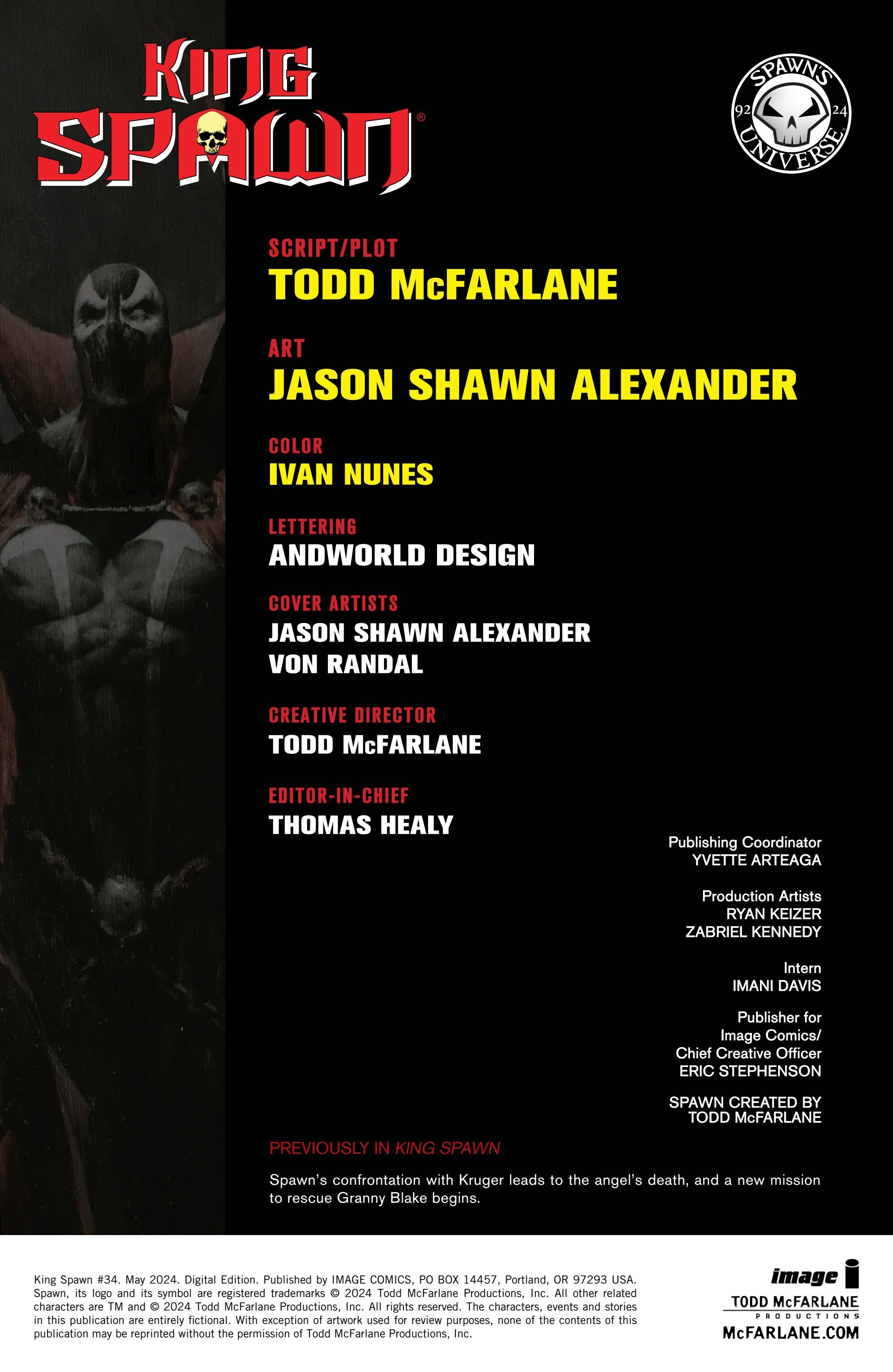 King Spawn (2021-): Chapter 34 - Page 3