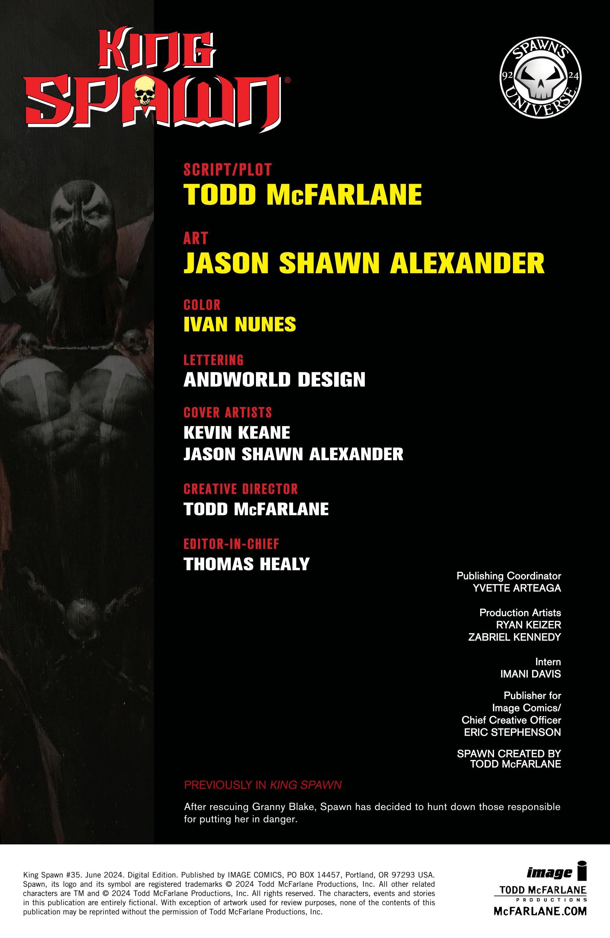 King Spawn (2021-): Chapter 35 - Page 3