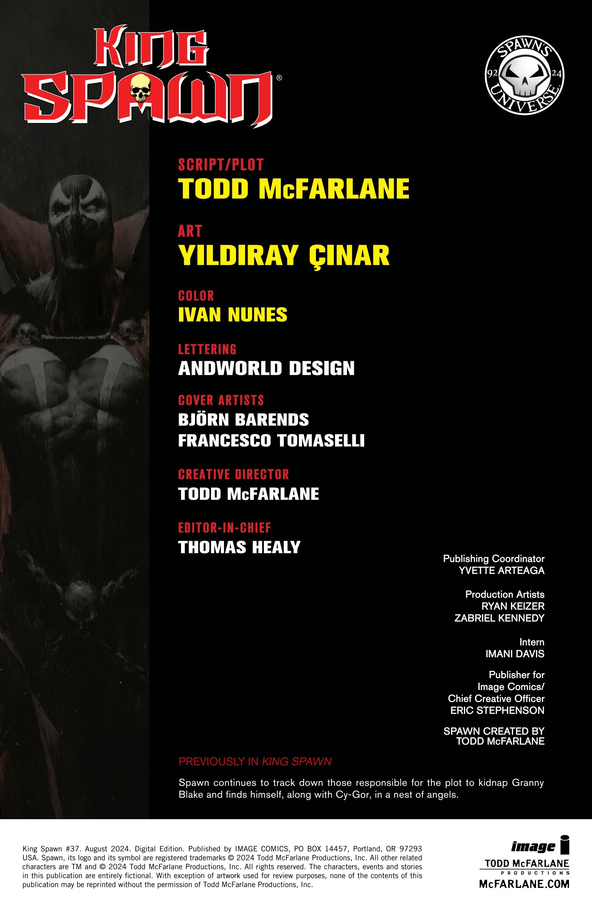 King Spawn (2021-): Chapter 37 - Page 3