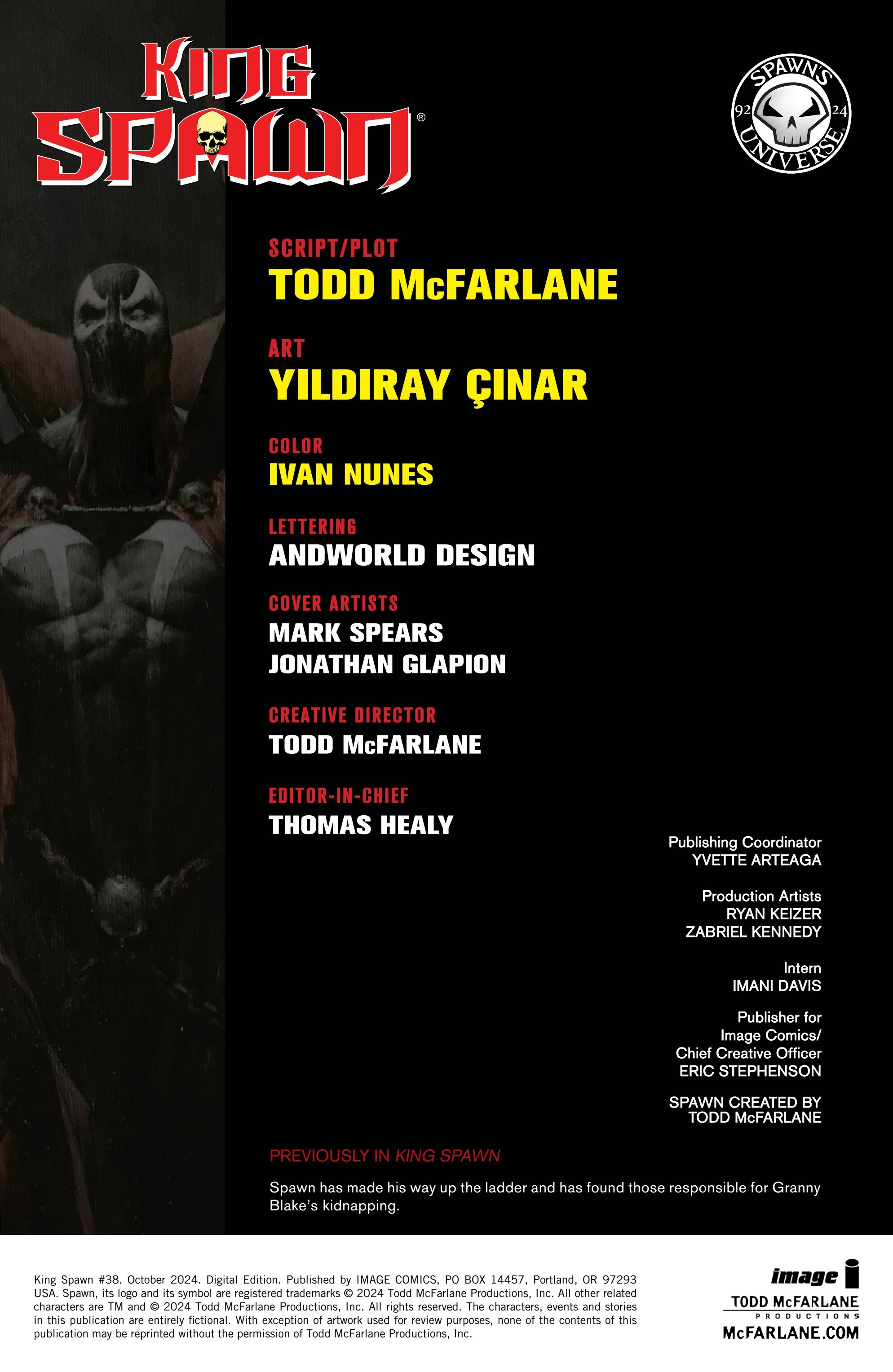 King Spawn (2021-): Chapter 38 - Page 3