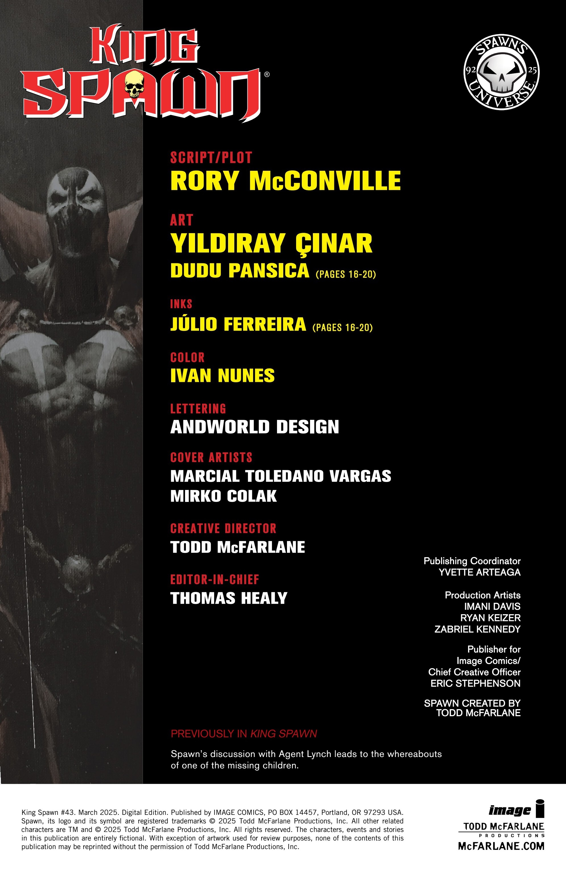 King Spawn (2021-): Chapter 43 - Page 3