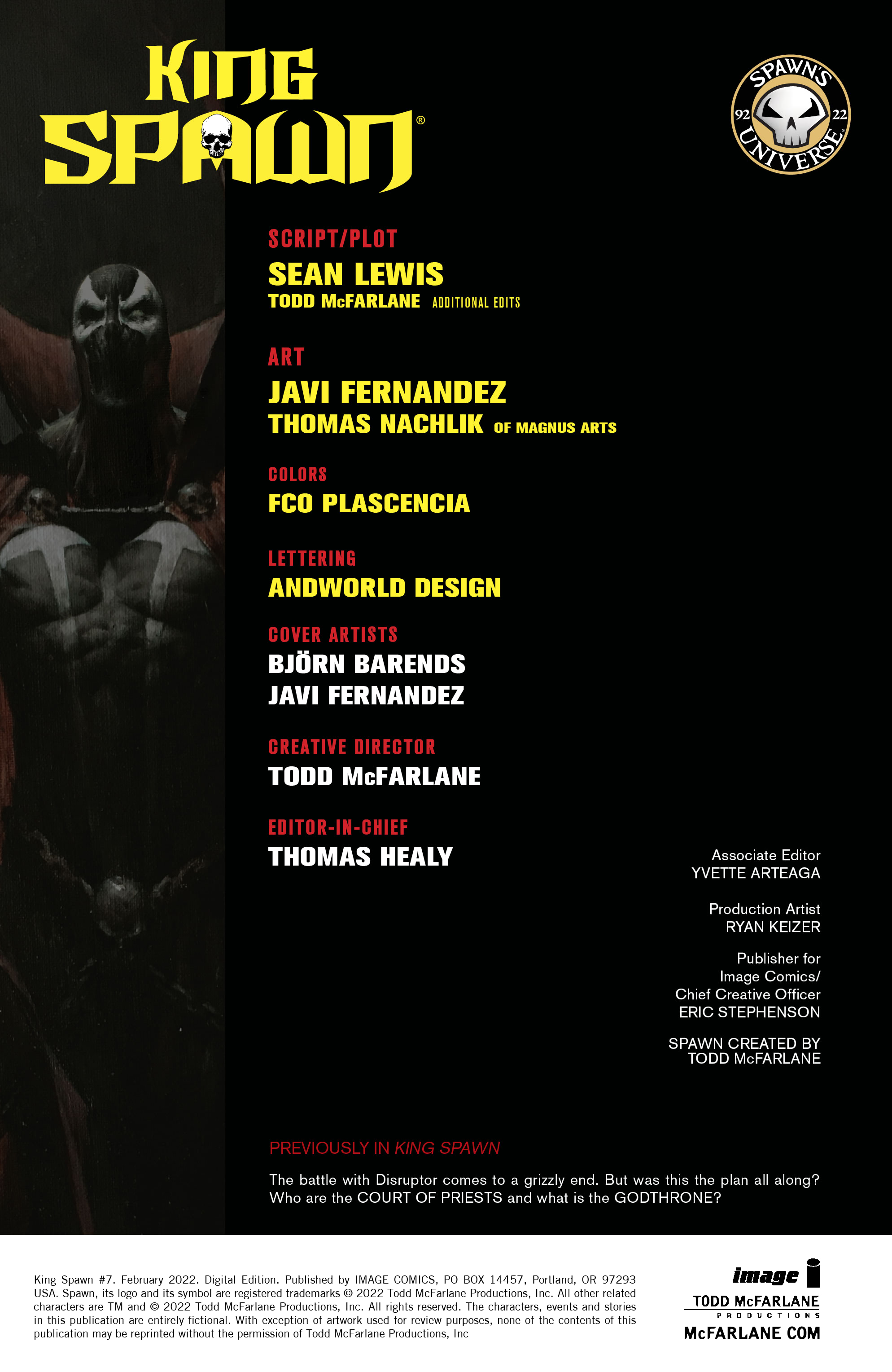 King Spawn (2021-): Chapter 7 - Page 3