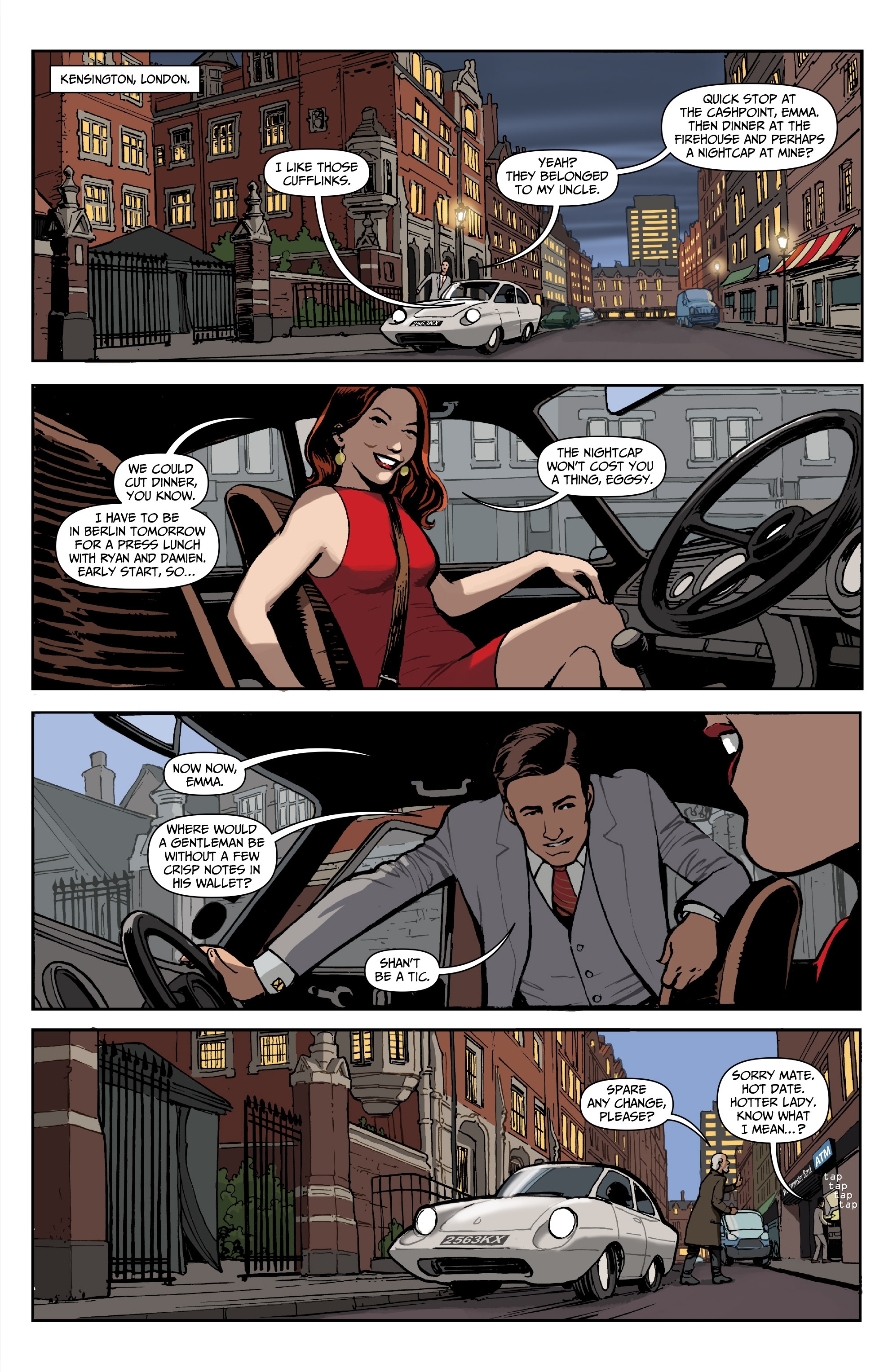 Kingsman: The Red Diamond (2017): Chapter 1 - Page 3