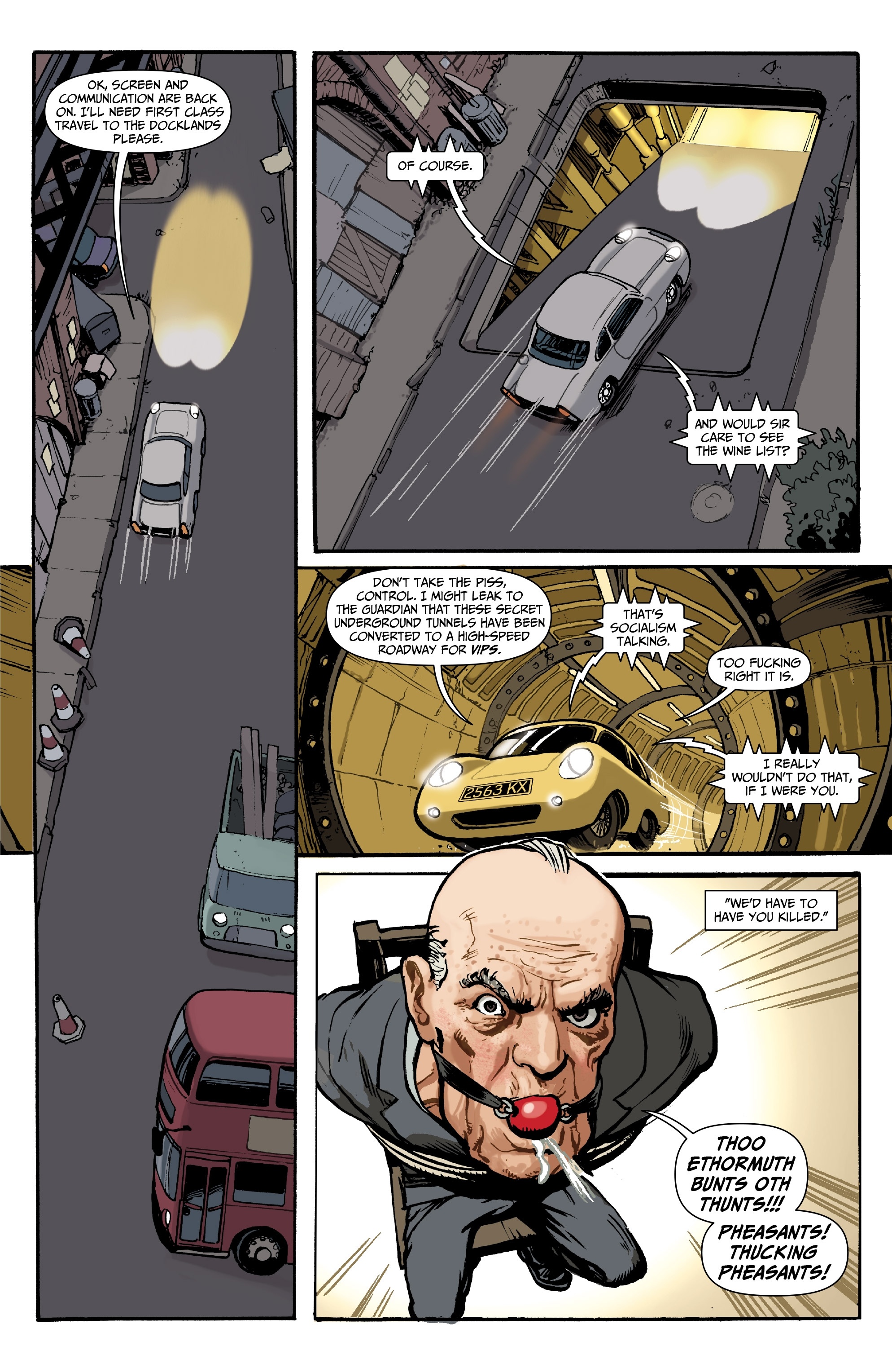 Kingsman: The Red Diamond (2017): Chapter 1 - Page 5