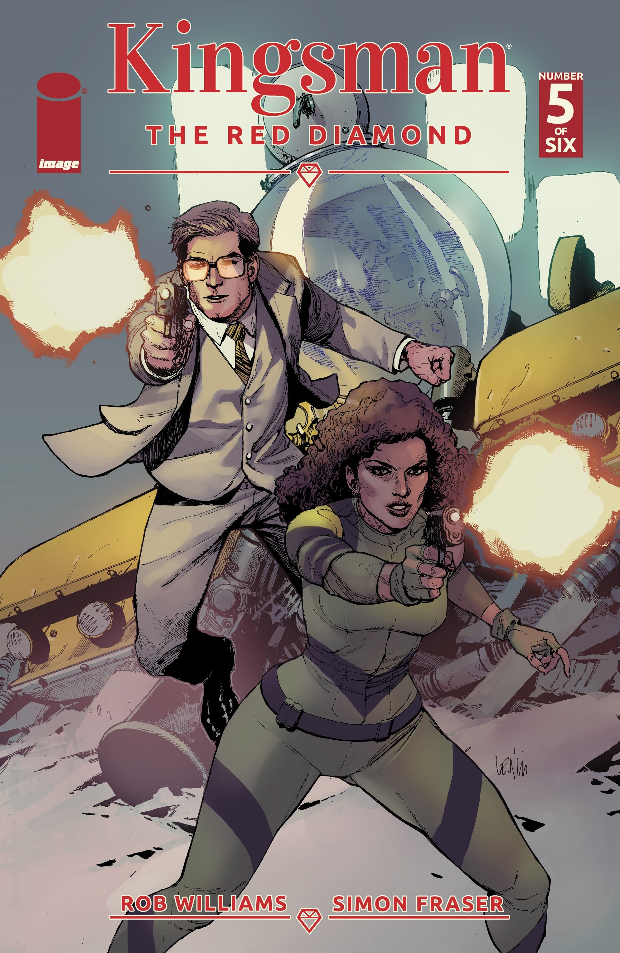 Kingsman: The Red Diamond (2017): Chapter 5 - Page 1