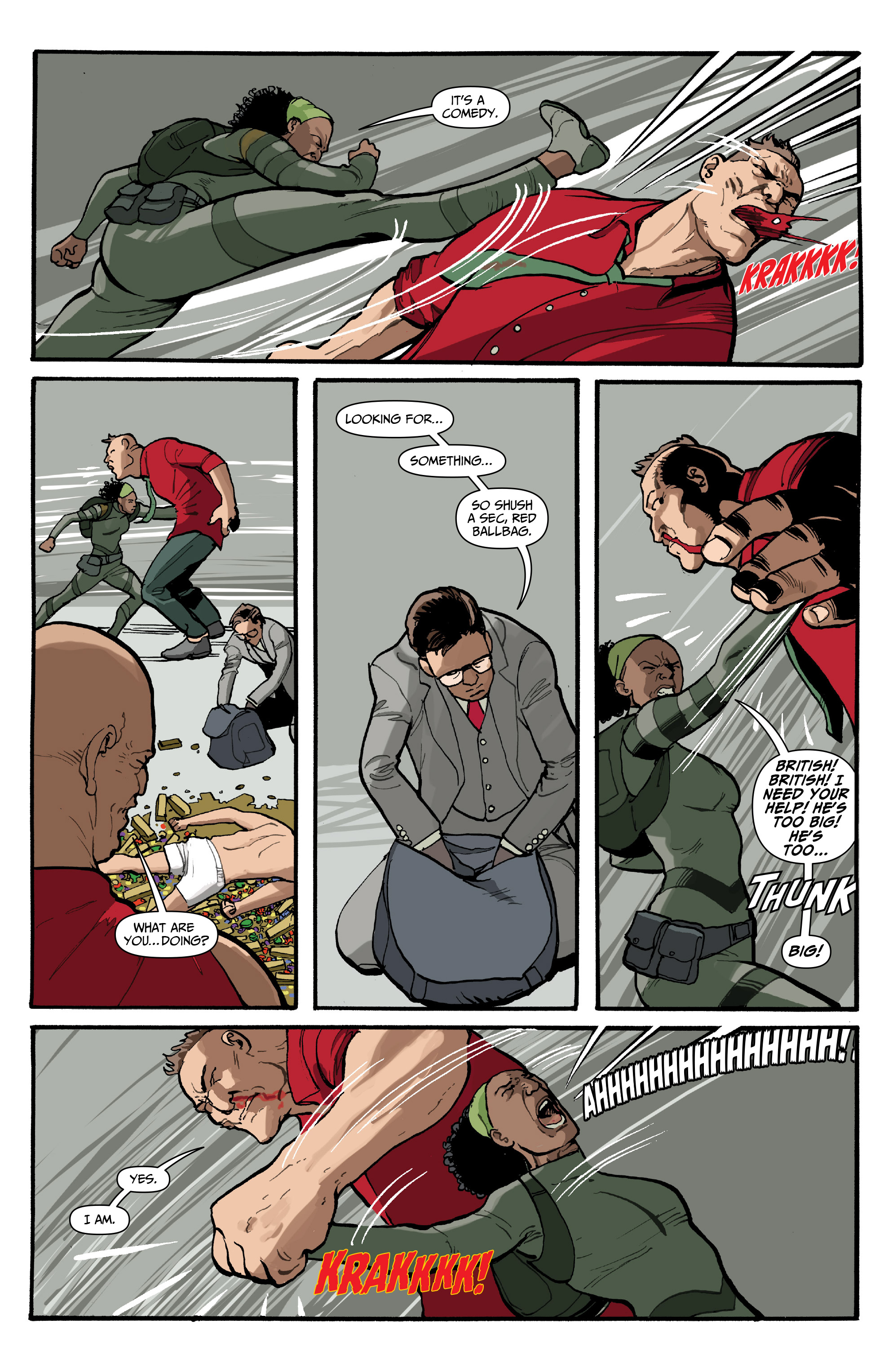 Kingsman: The Red Diamond (2017): Chapter 6 - Page 9