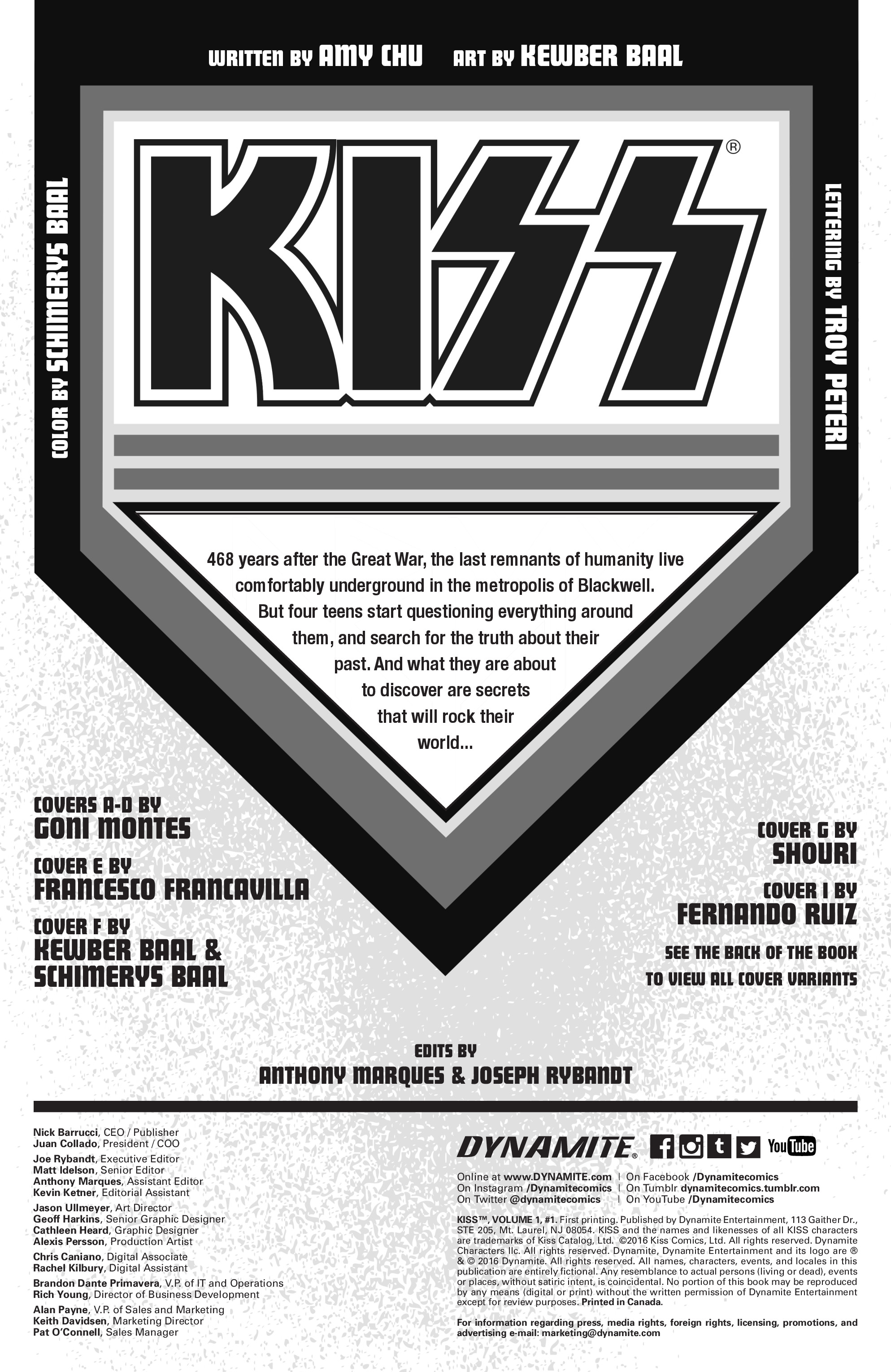 KISS (2016-): Chapter 1 - Page 9