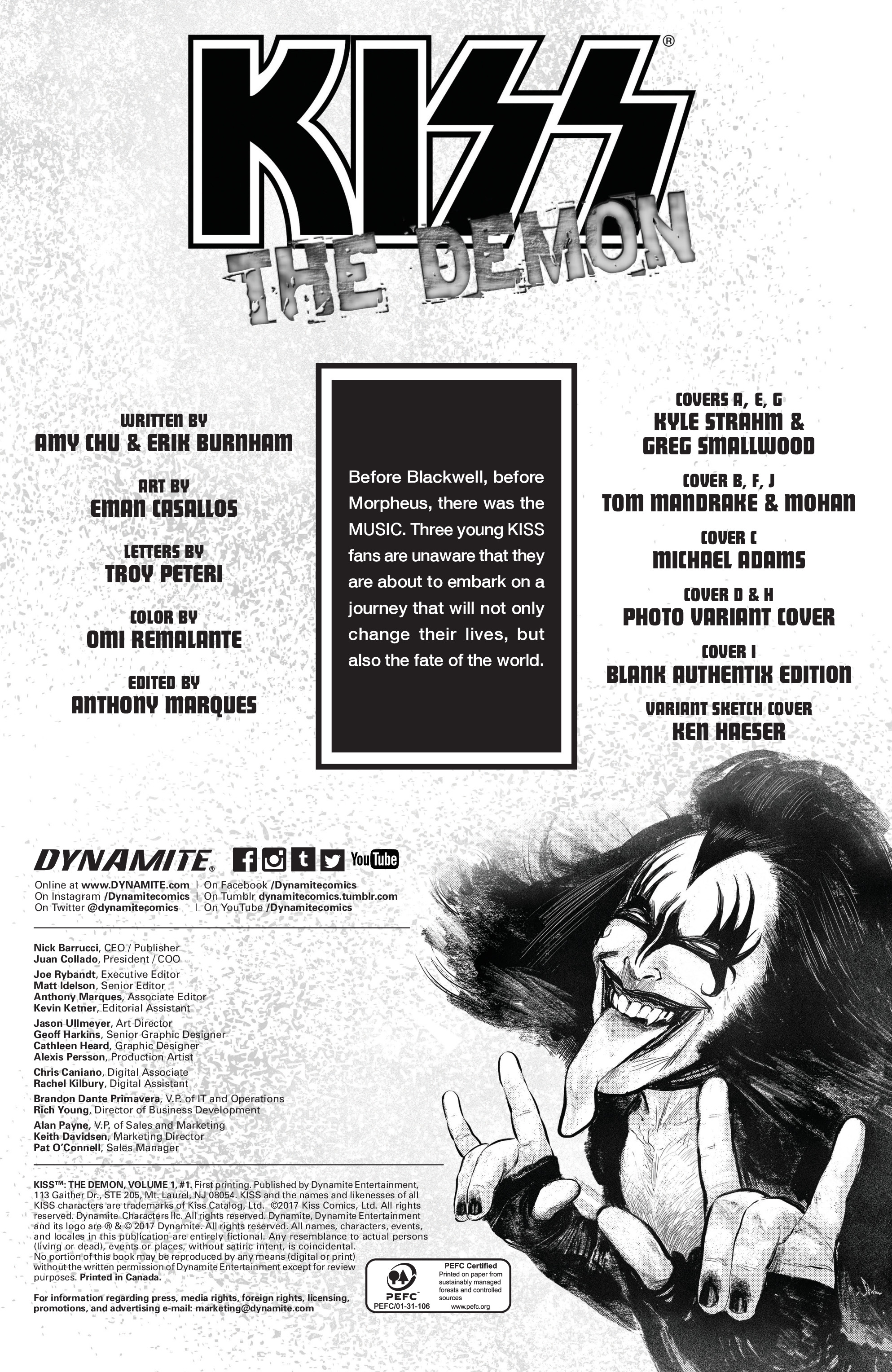 Kiss: The Demon (2017-): Chapter 1 - Page 5
