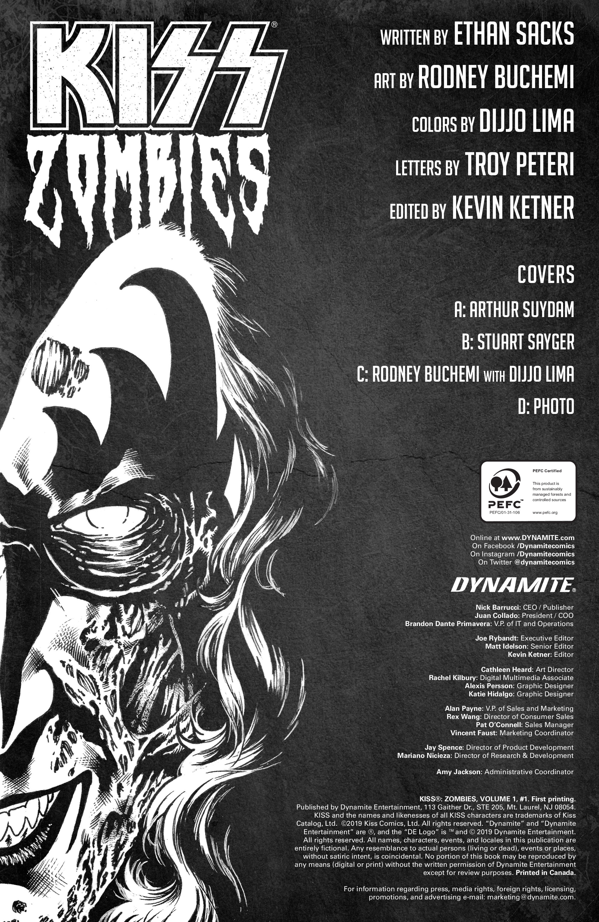 KISS: Zombies (2019-): Chapter 1 - Page 5
