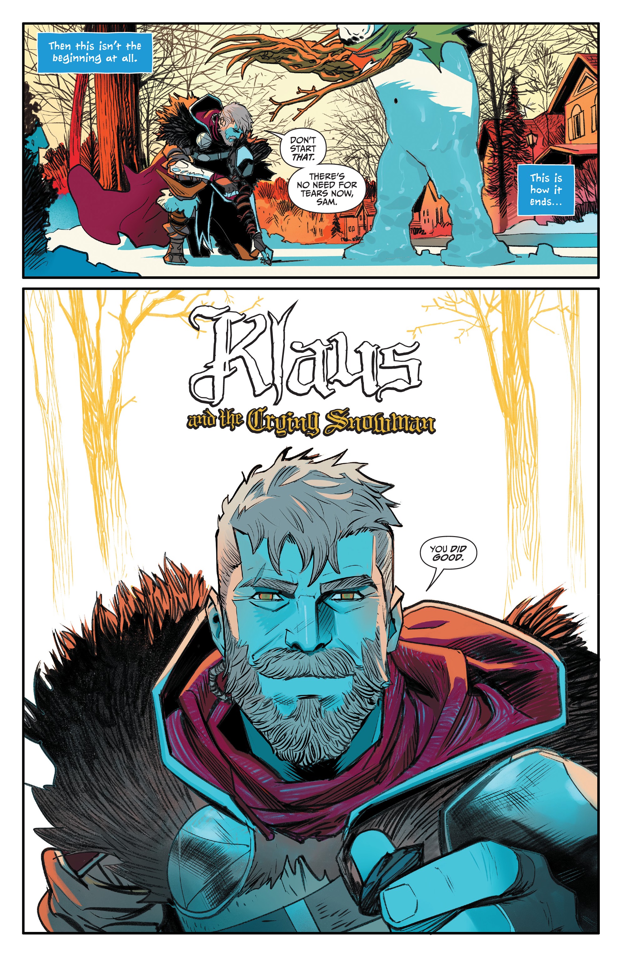 Klaus and the Crying Snowman (2018-): Chapter 1 - Page 4