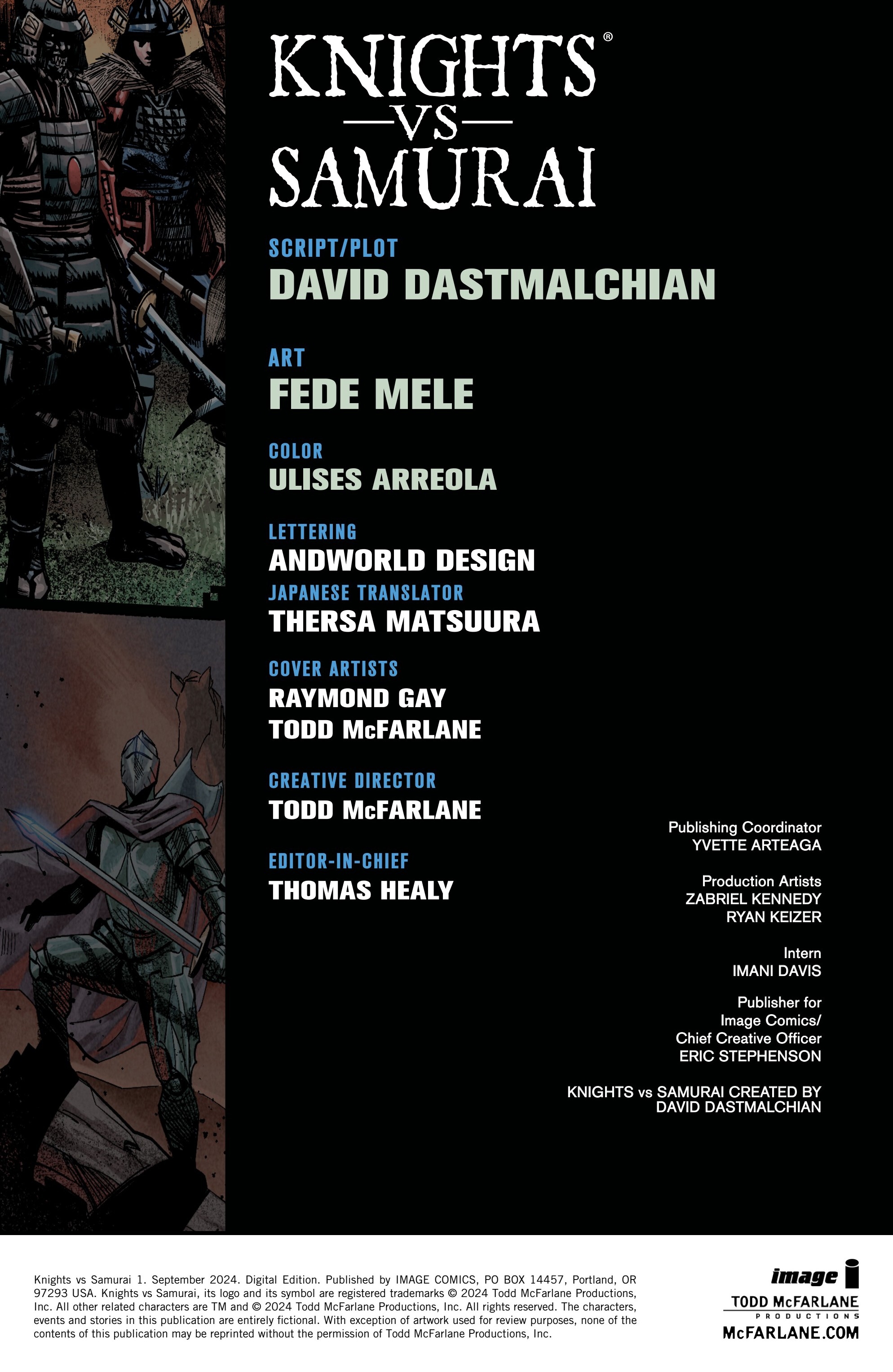 Knights vs Samurai (2024-): Chapter 1 - Page 2