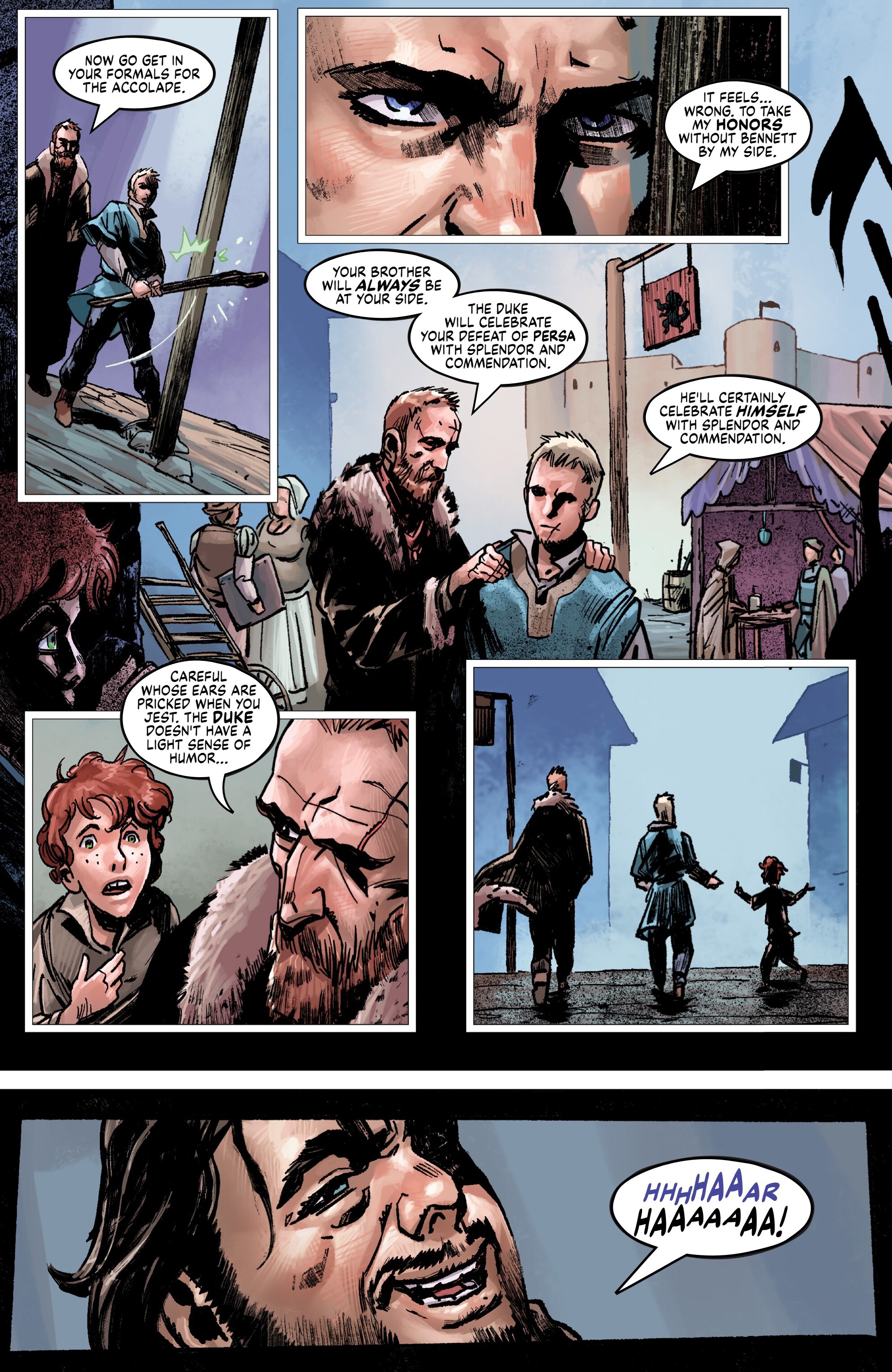 Knights vs Samurai (2024-): Chapter 1 - Page 6