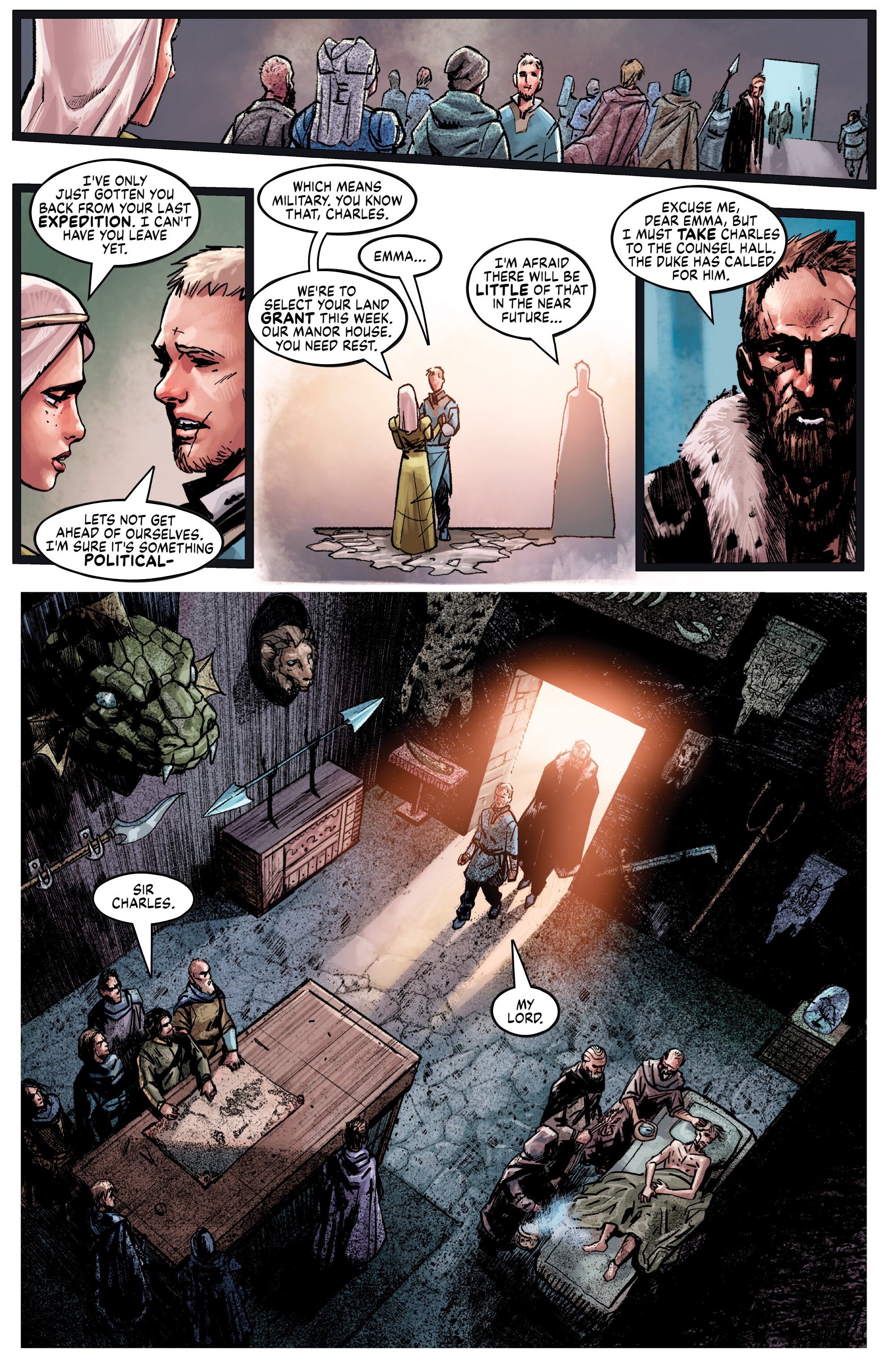Knights vs Samurai (2024-): Chapter 1 - Page 9