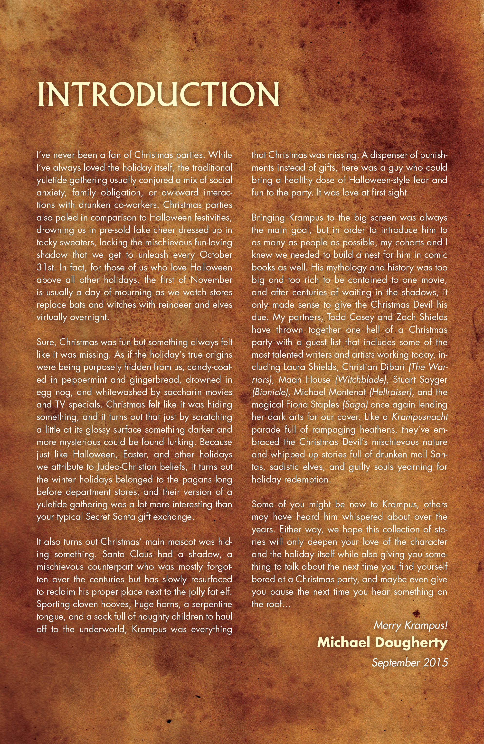 Krampus: Shadow of Saint Nicholas (2015): Chapter 1 - Page 4