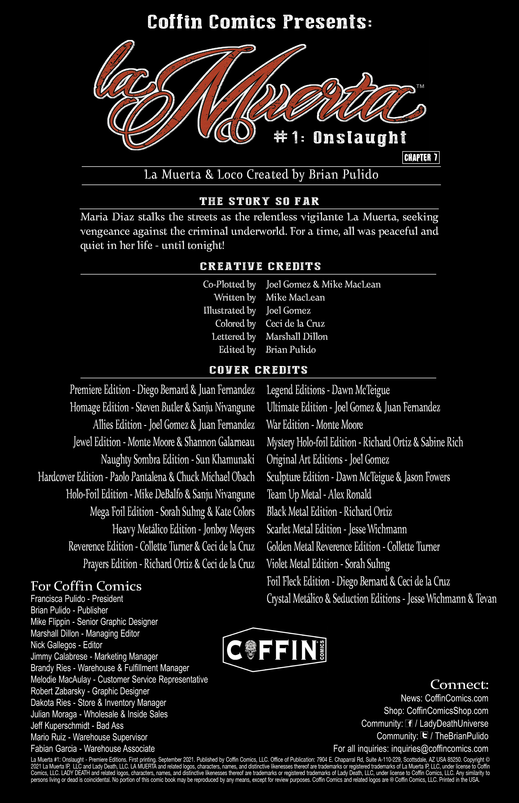 La Muerta (2016-): Chapter 7 - Page 2