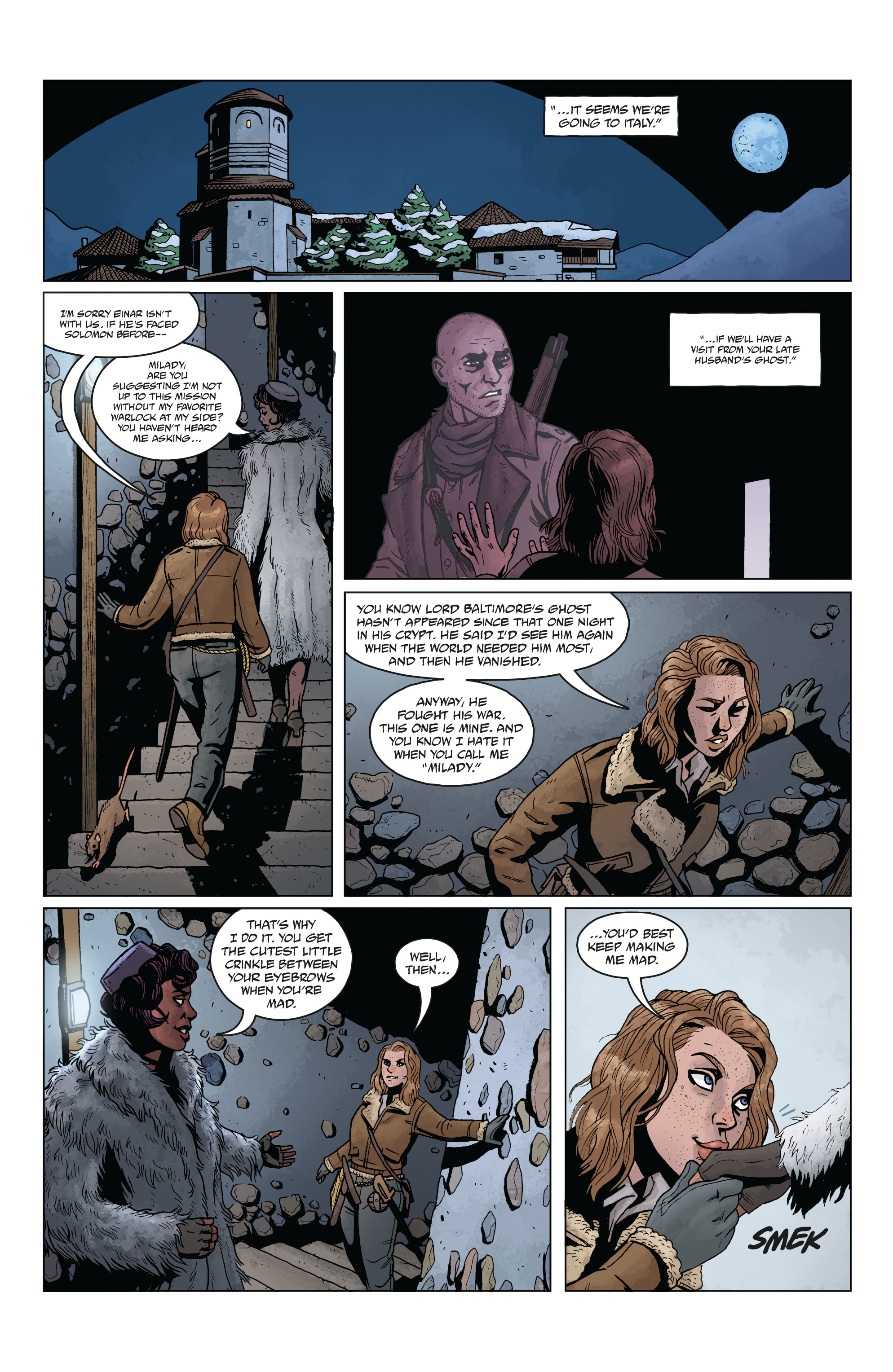 Lady Baltimore: The Dream of Ikelos (2023-): Chapter 1 - Page 5