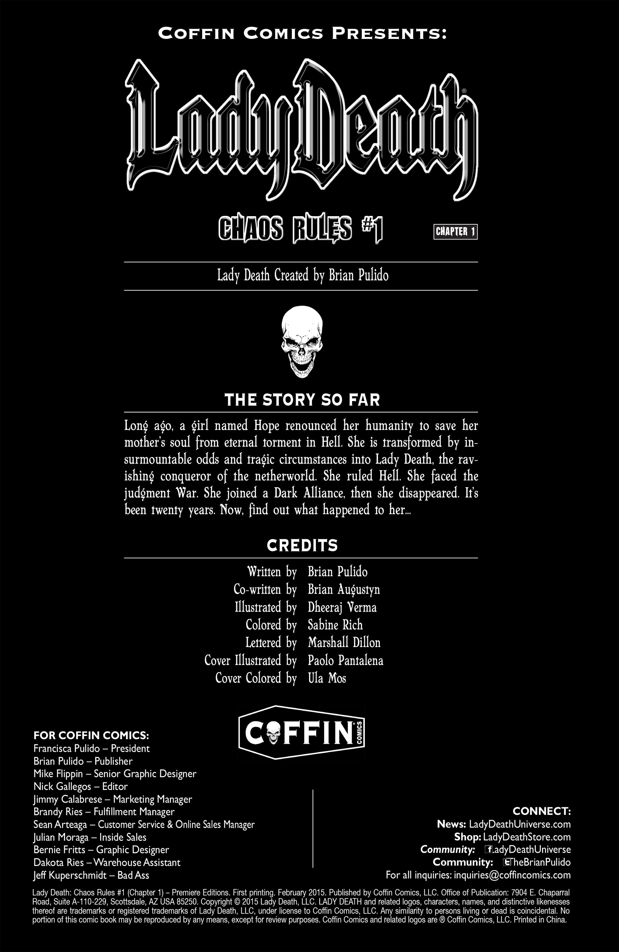 Lady Death (2015-): Chapter 1 - Page 2