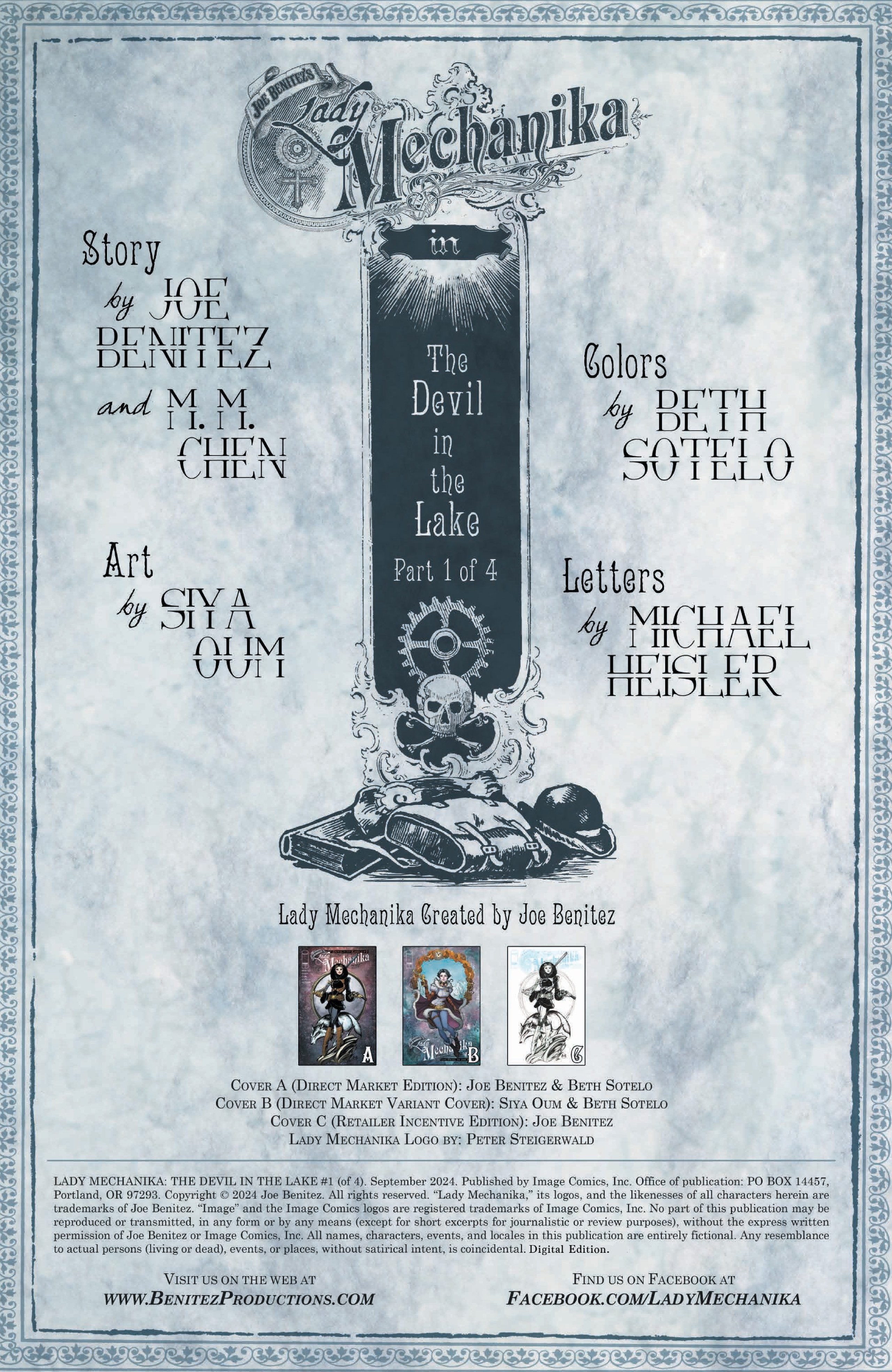 Lady Mechanika: The Devil in the Lake (2024-): Chapter 1 - Page 2