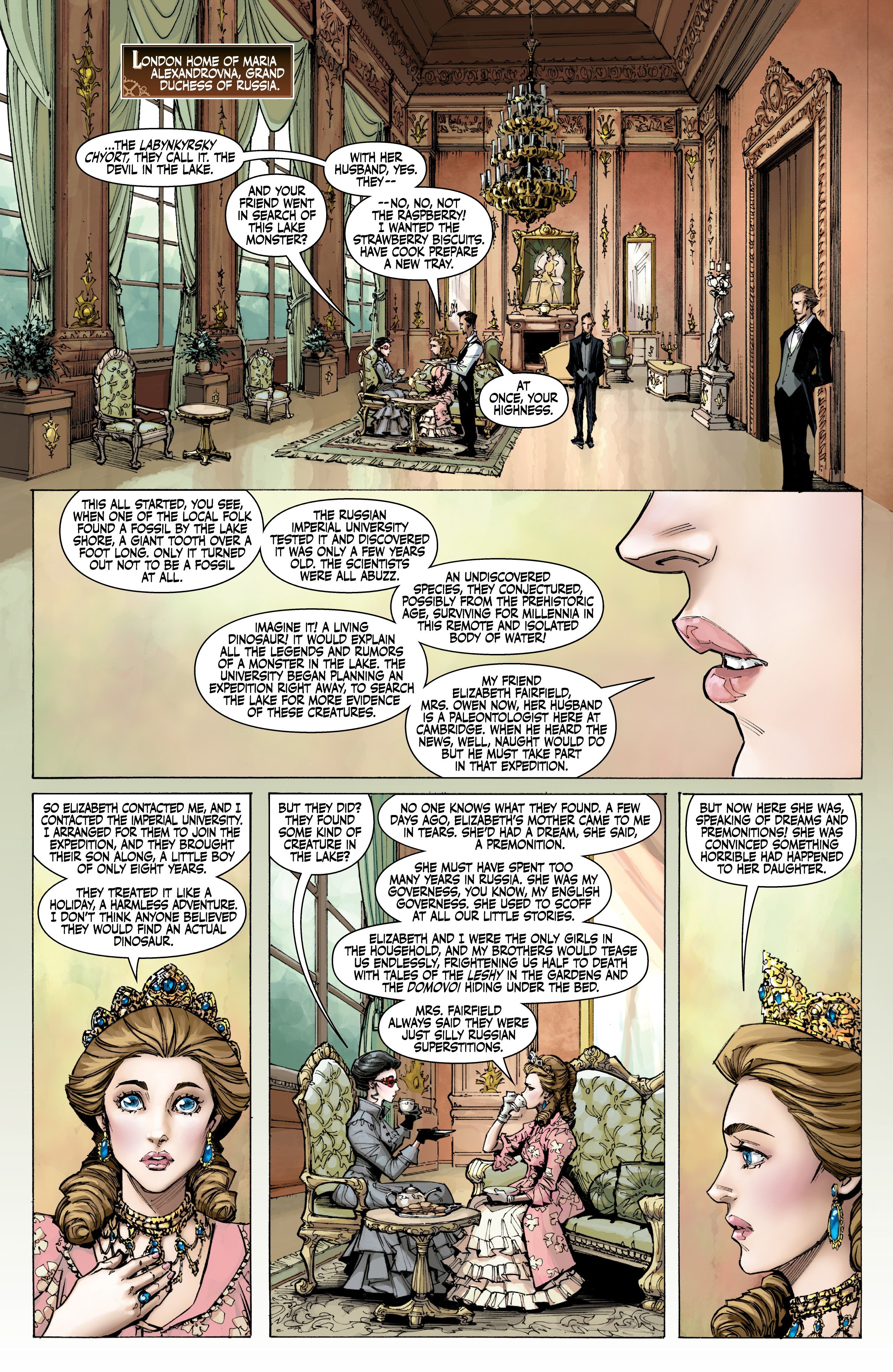 Lady Mechanika: The Devil in the Lake (2024-): Chapter 1 - Page 5