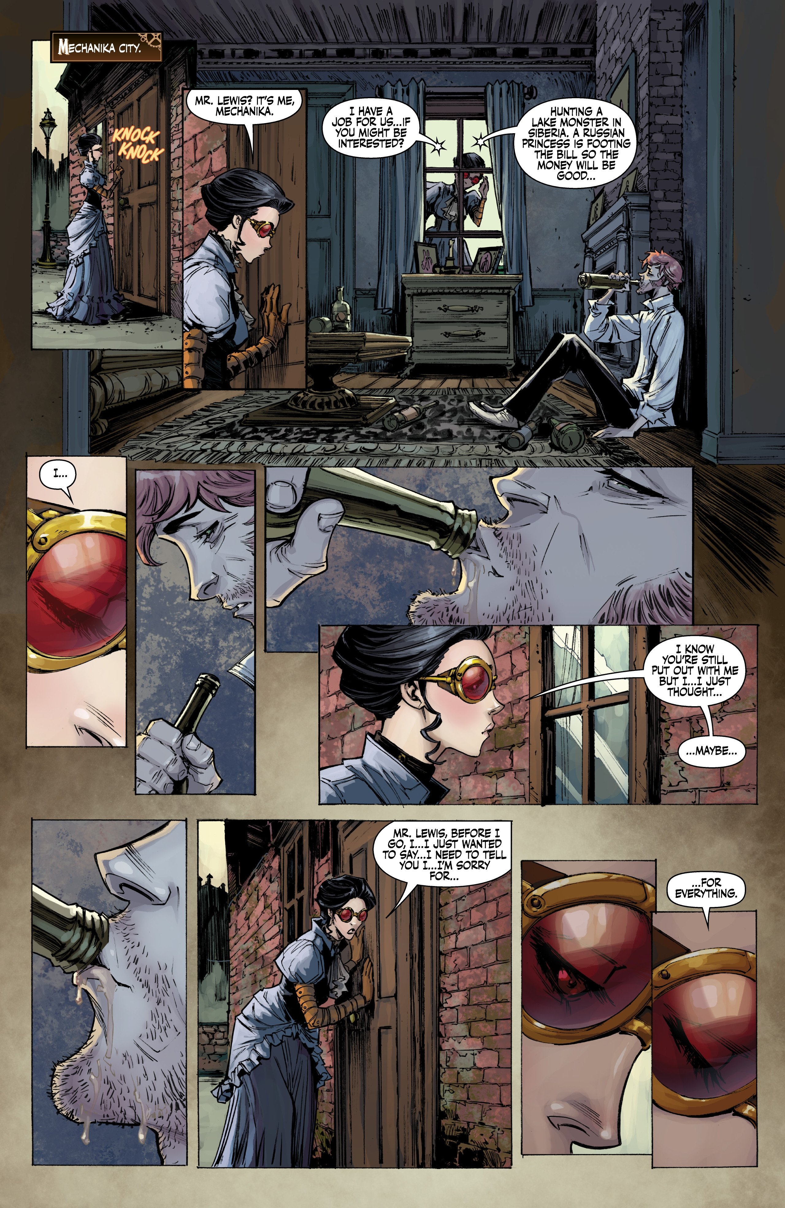 Lady Mechanika: The Devil in the Lake (2024-): Chapter 1 - Page 7