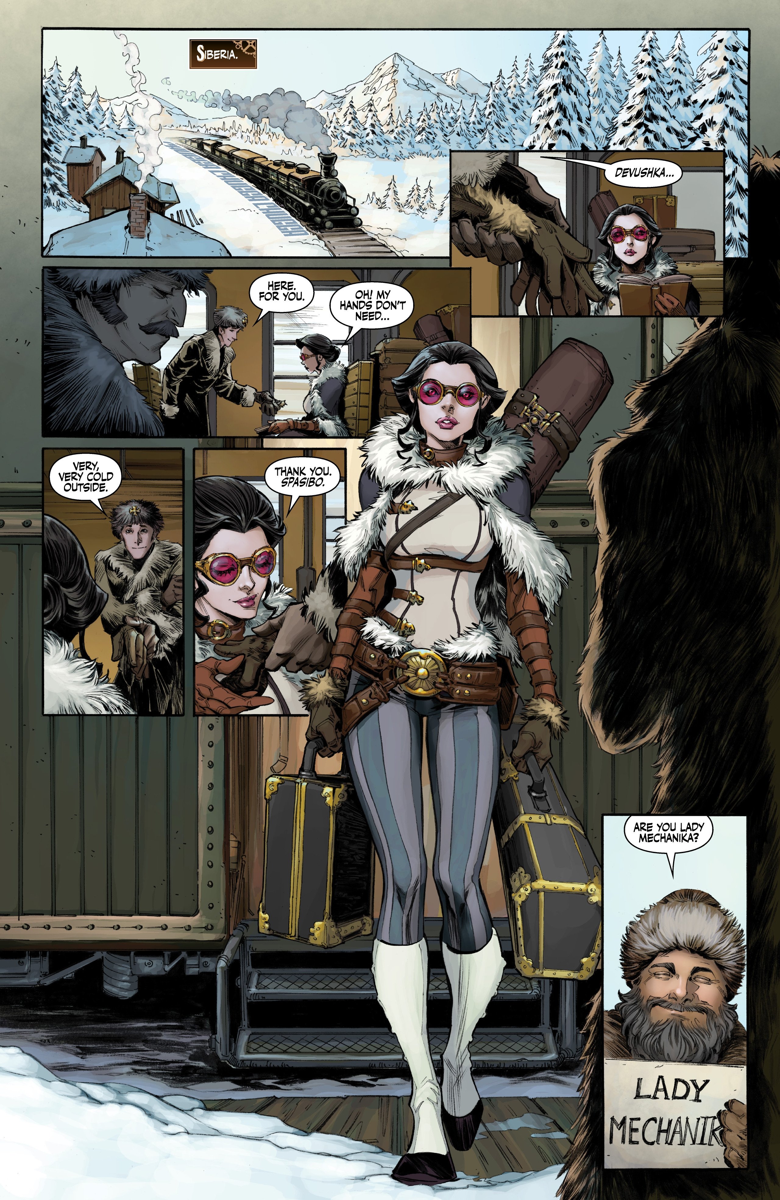 Lady Mechanika: The Devil in the Lake (2024-): Chapter 1 - Page 9