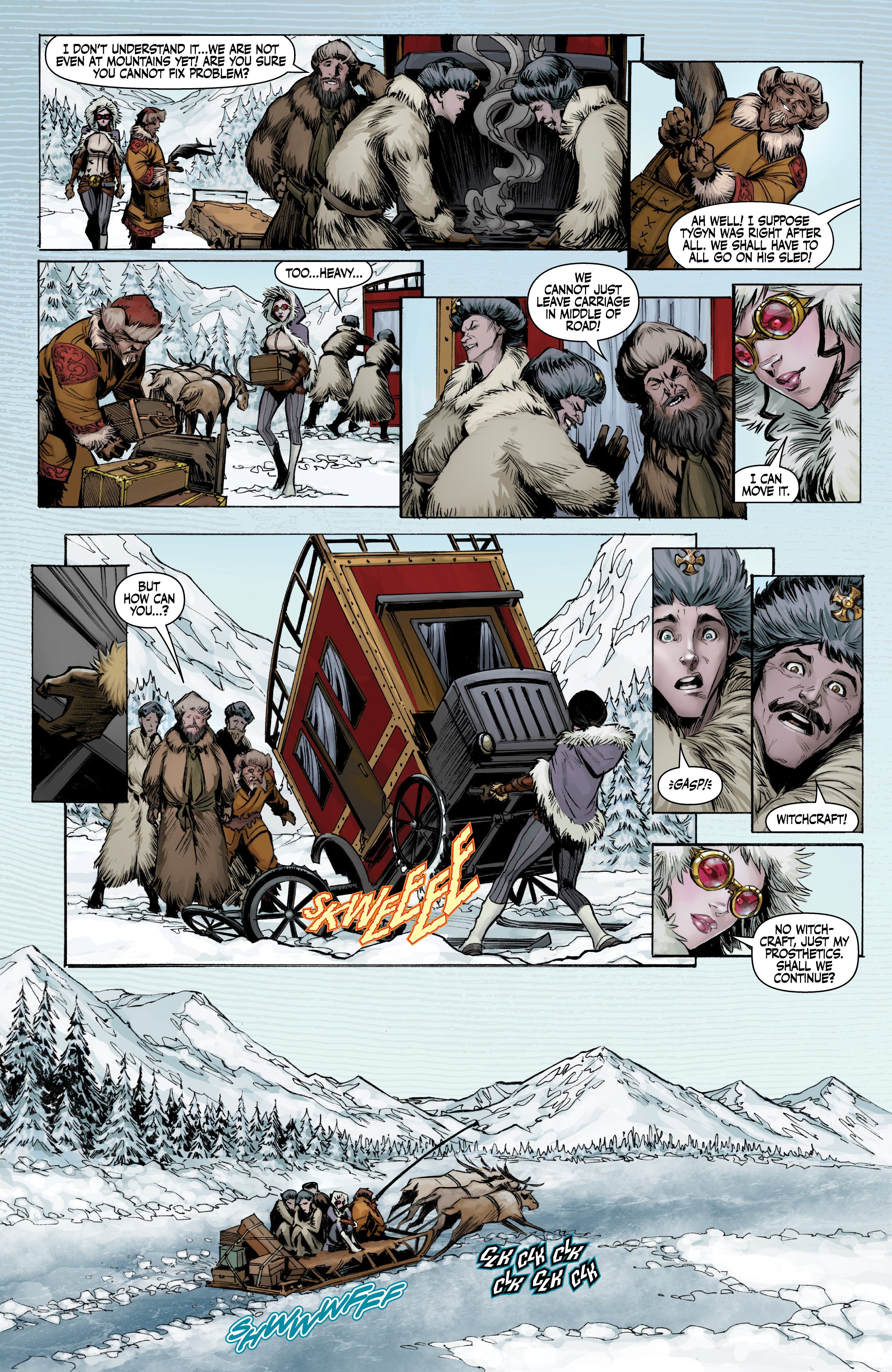 Lady Mechanika: The Devil in the Lake (2024-): Chapter 1 - Page 14