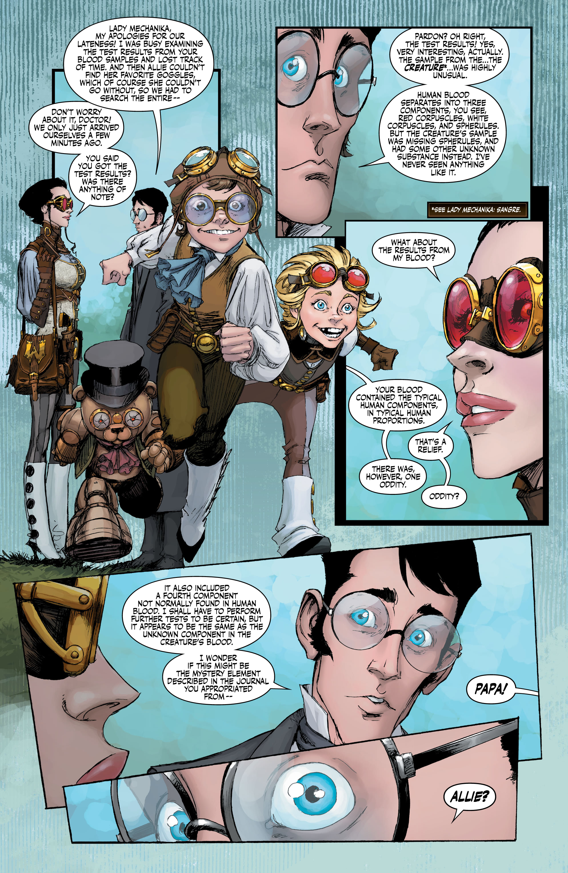 Lady Mechanika: The Monster of The Ministry of Hell (2021): Chapter 1 - Page 9