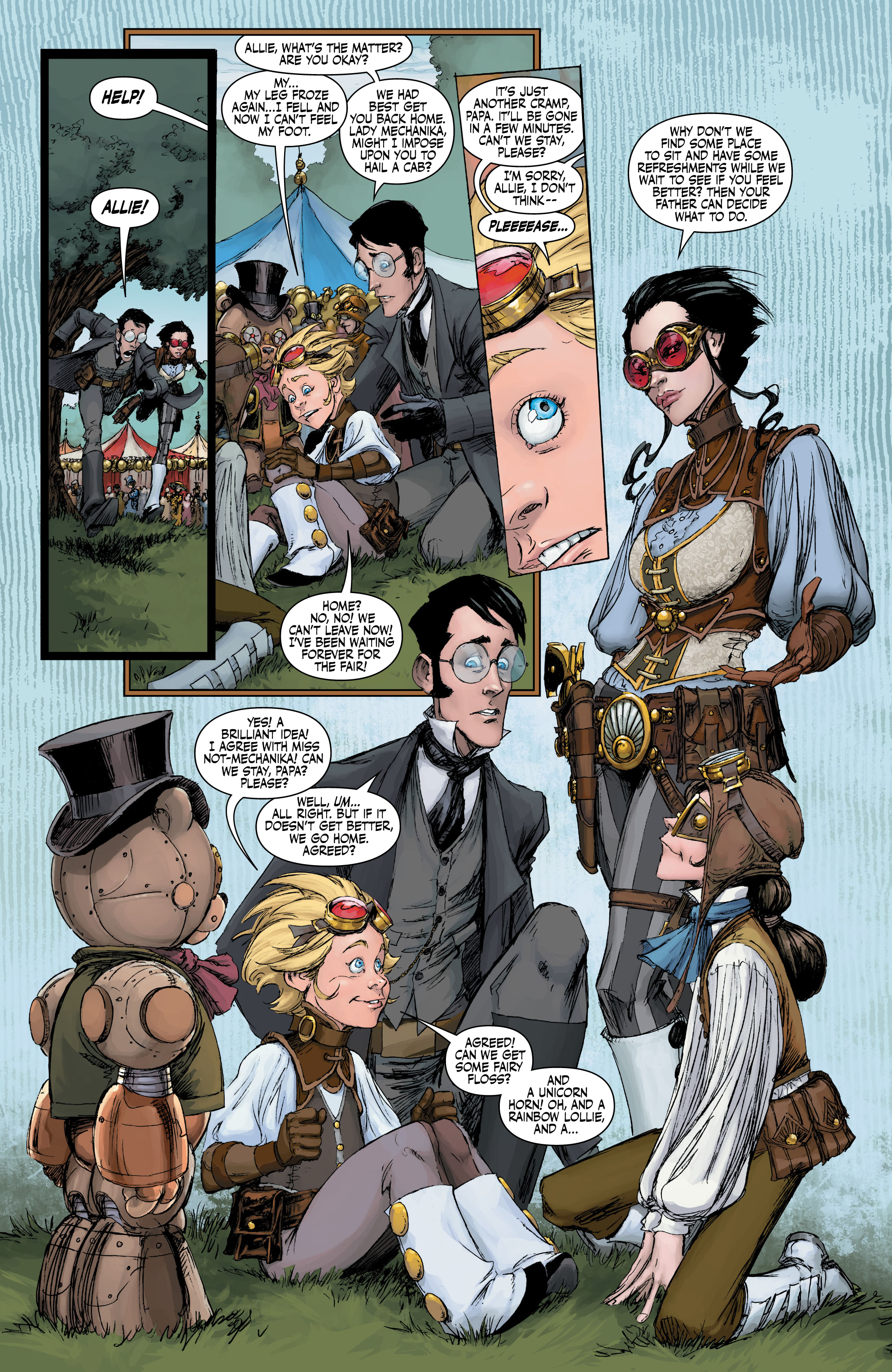Lady Mechanika: The Monster of The Ministry of Hell (2021): Chapter 1 - Page 10